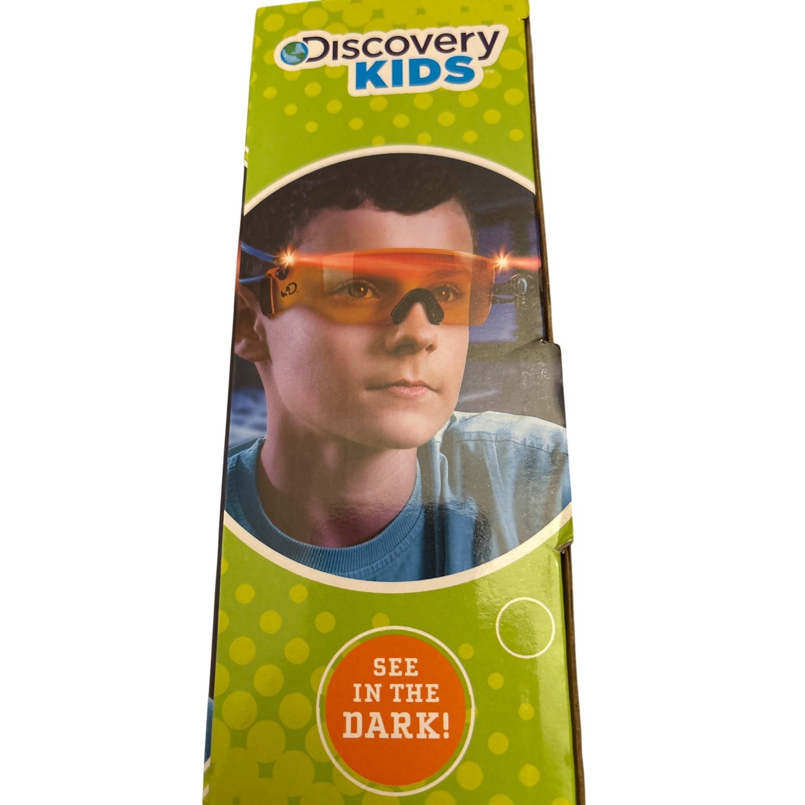 Discovery Kids Night Vision Spy Goggles Red LED Lights Retractable Scope Ages 8+