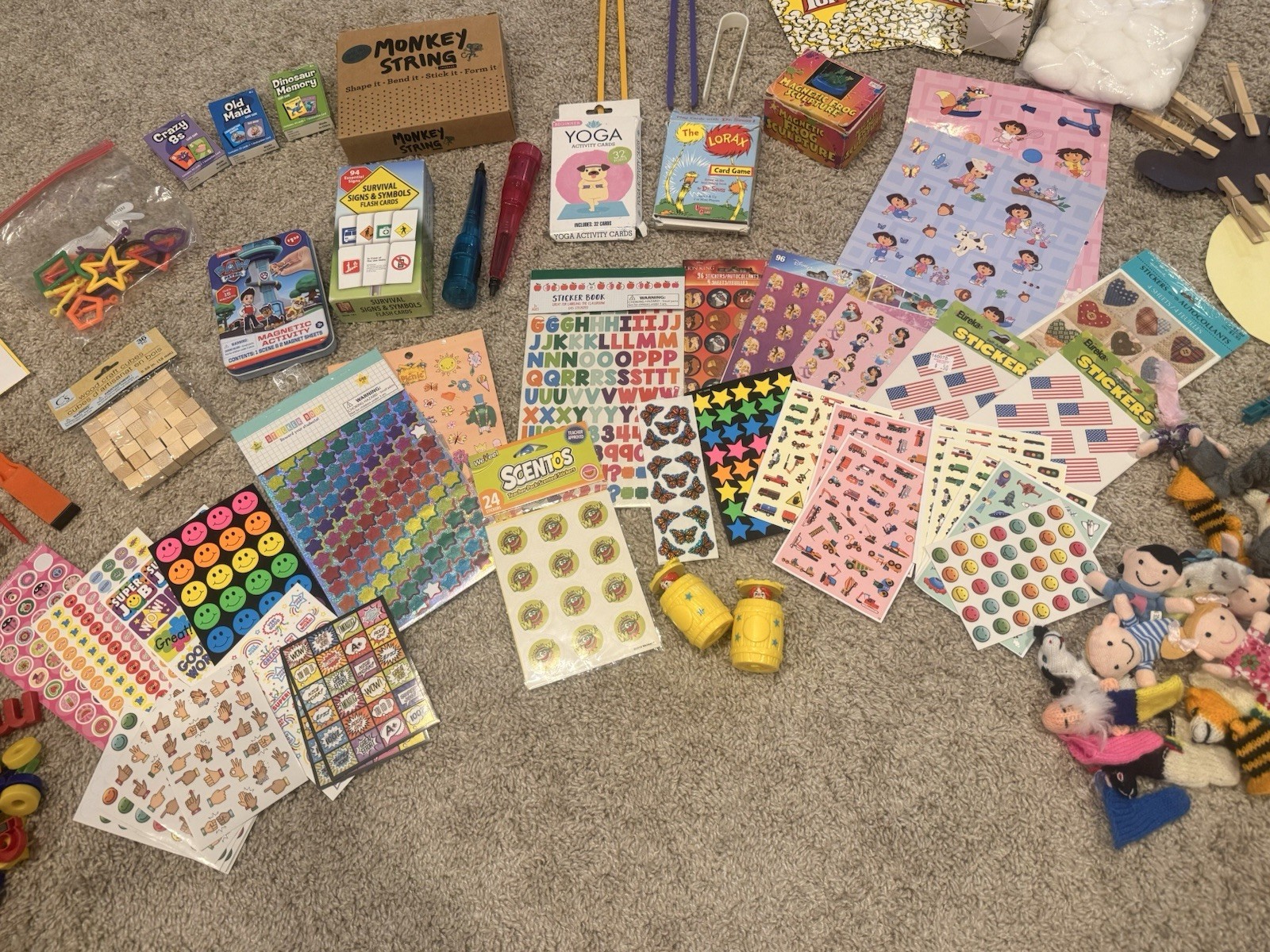 Lot Fine Motor Occupational Therapy Autism Toys Squigs Origami Beading