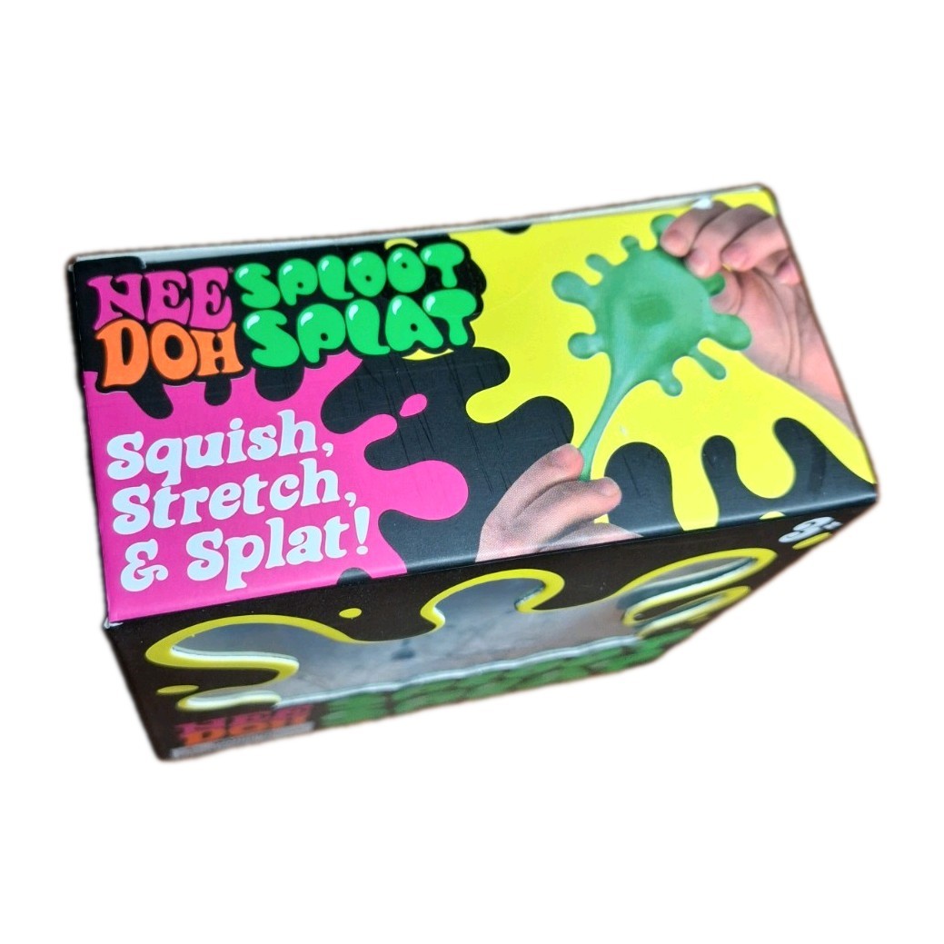 Nee Doh Sploot Splat Squish Stretch New In Box Blue Color Free Shipping