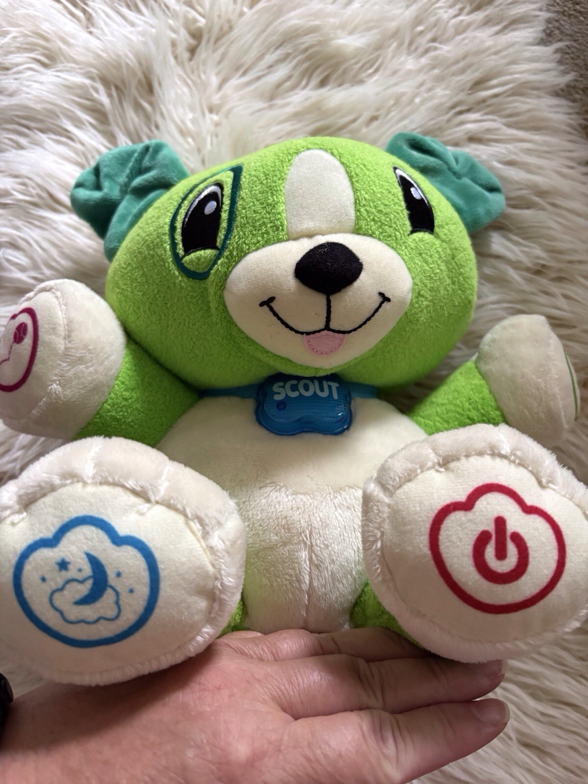 Leapfrog My Pal Scout Plush Puppy Learning Interactive Toy Music Phonics Baby