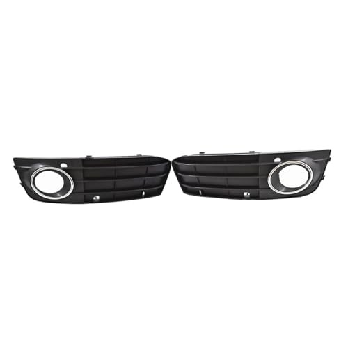 Front Bumper Fog Light Grille Grill Cover Replacement for A4 B8 A4L 2009-2012