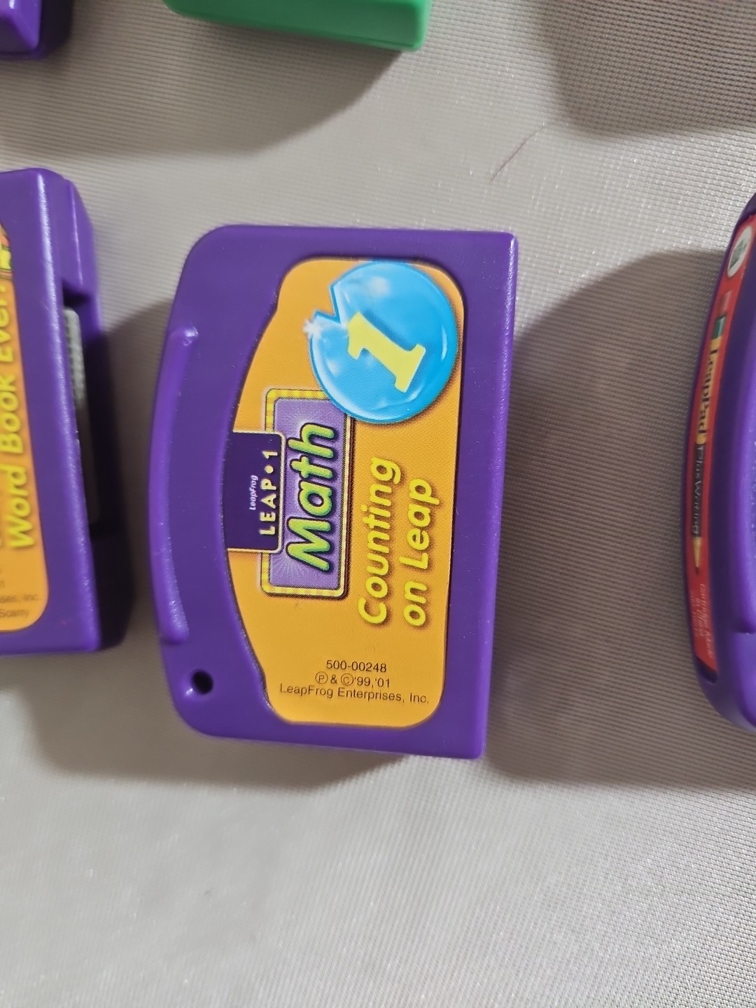 Lot Of 10 Leapfrog Leap Pad Games Richard Scarry Spiderman Disney