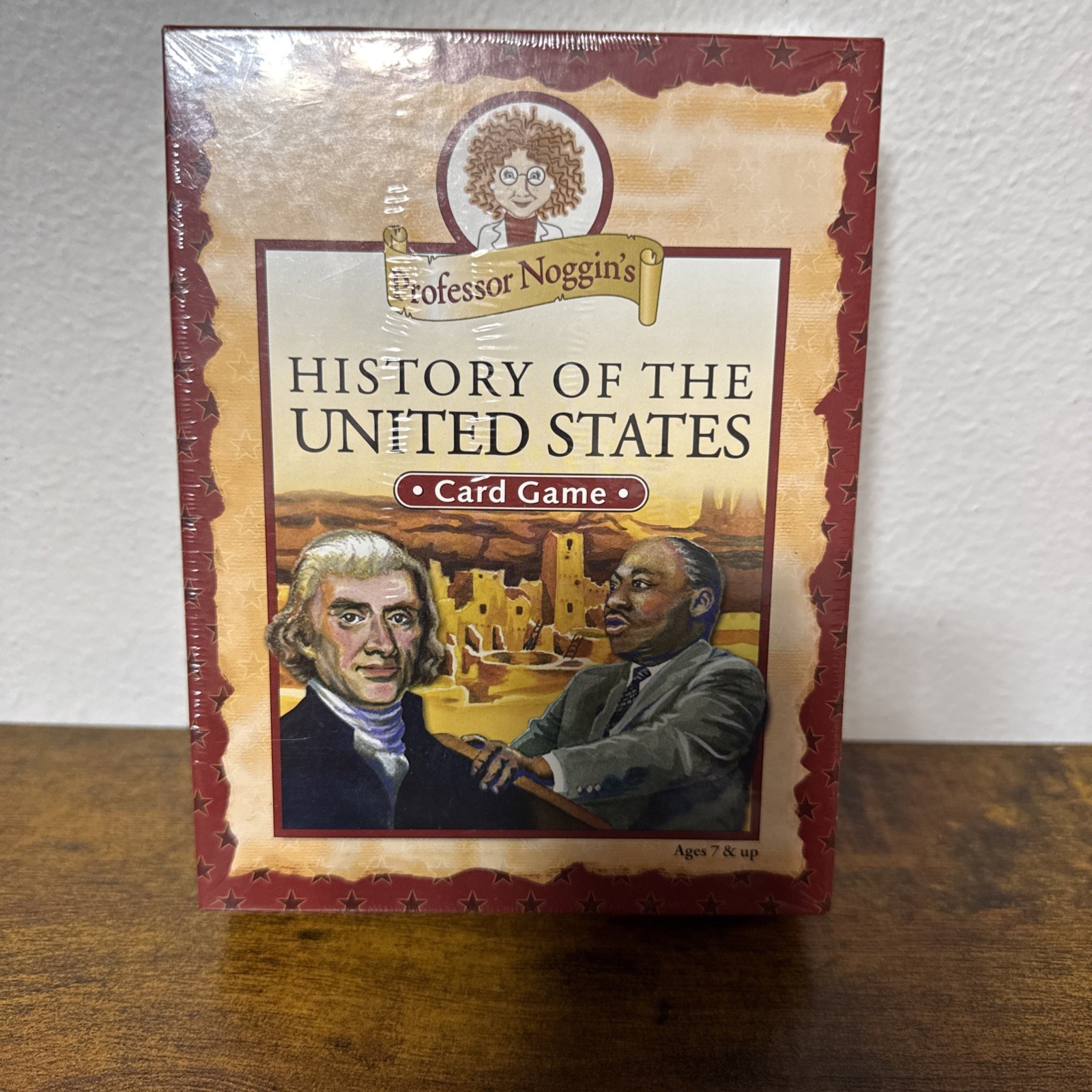Professor Noggin’s History Of The United States Trivia Card Game #29 Educational