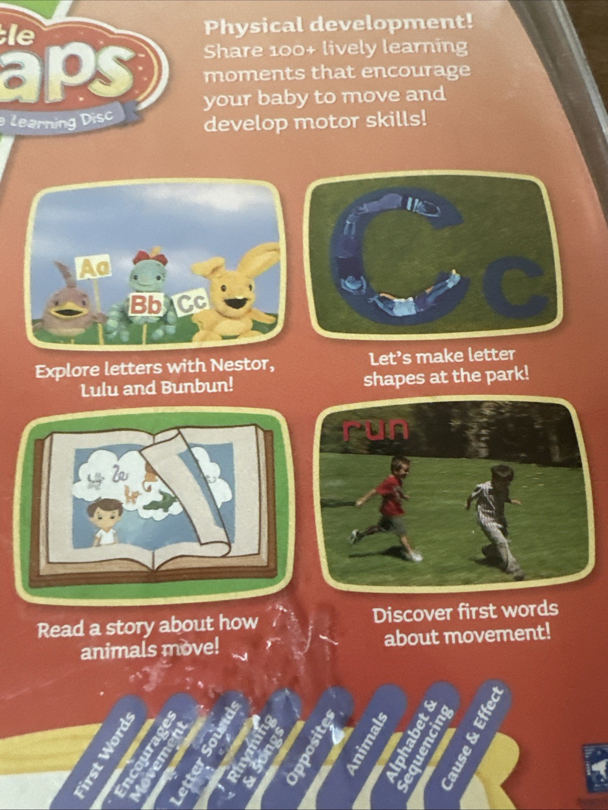 Leap Frog Baby – Little Leaps Play & Move DVD – NEW / SEALED 9+months
