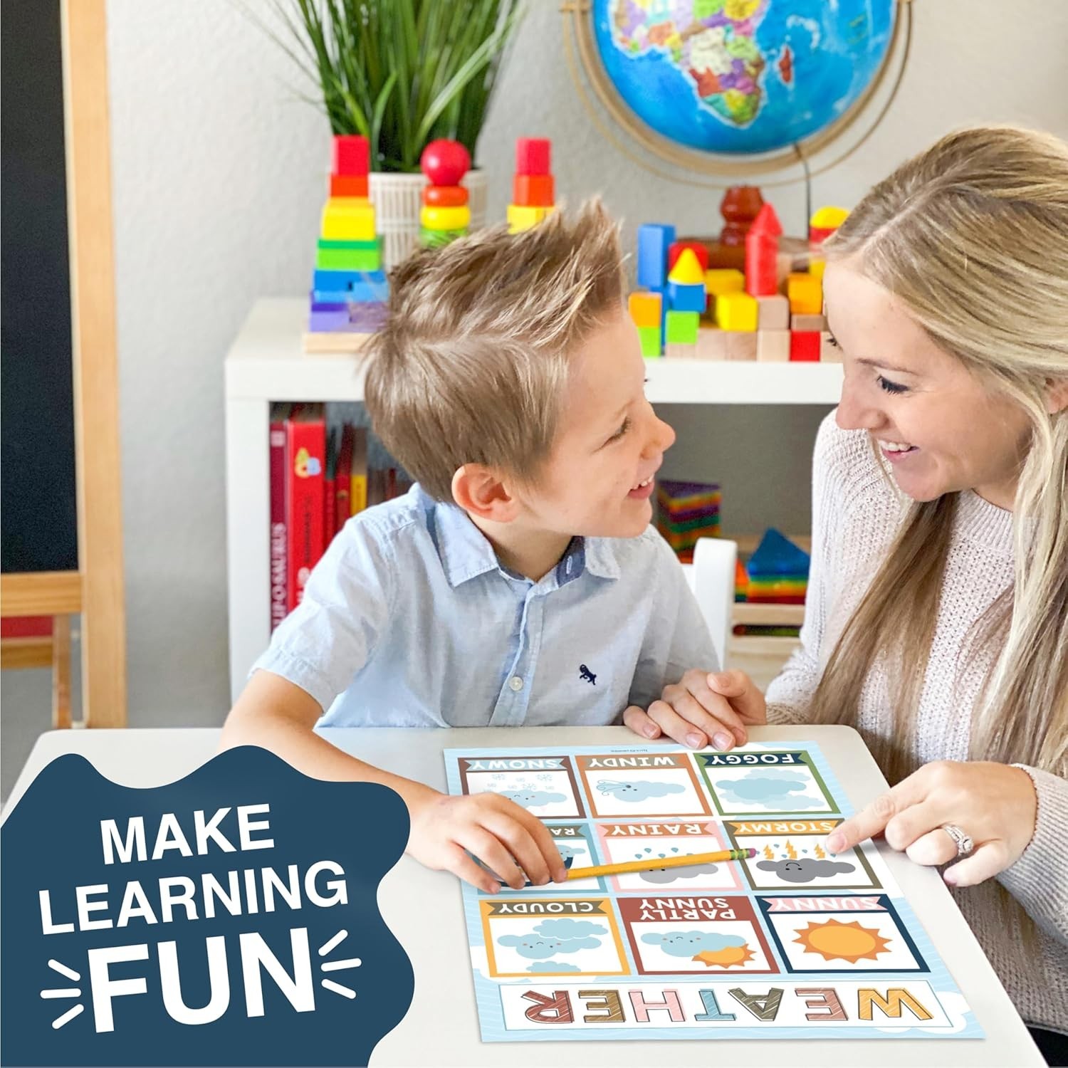 16 Educational Posters for Toddlers 1-3 – Learning Poster for Kids Ages 3-5, …