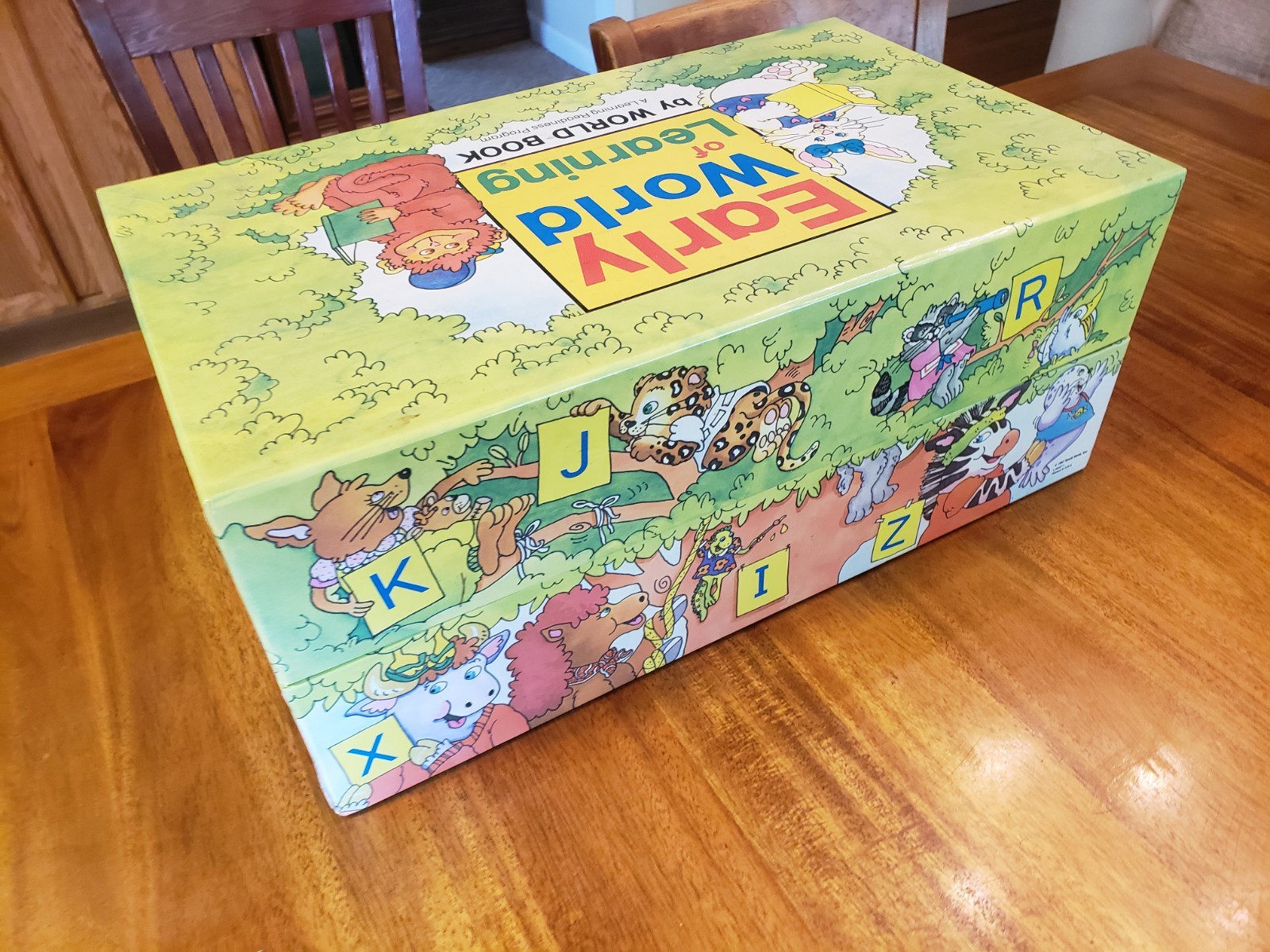 Vintage 1987 World Book Early World of Learning Nice Boxed Set Homeschool