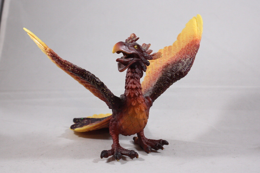 Schleich Knights Phoenix Red Yellow Bird Action Figure 70200 Ritter 2004 Fantasy
