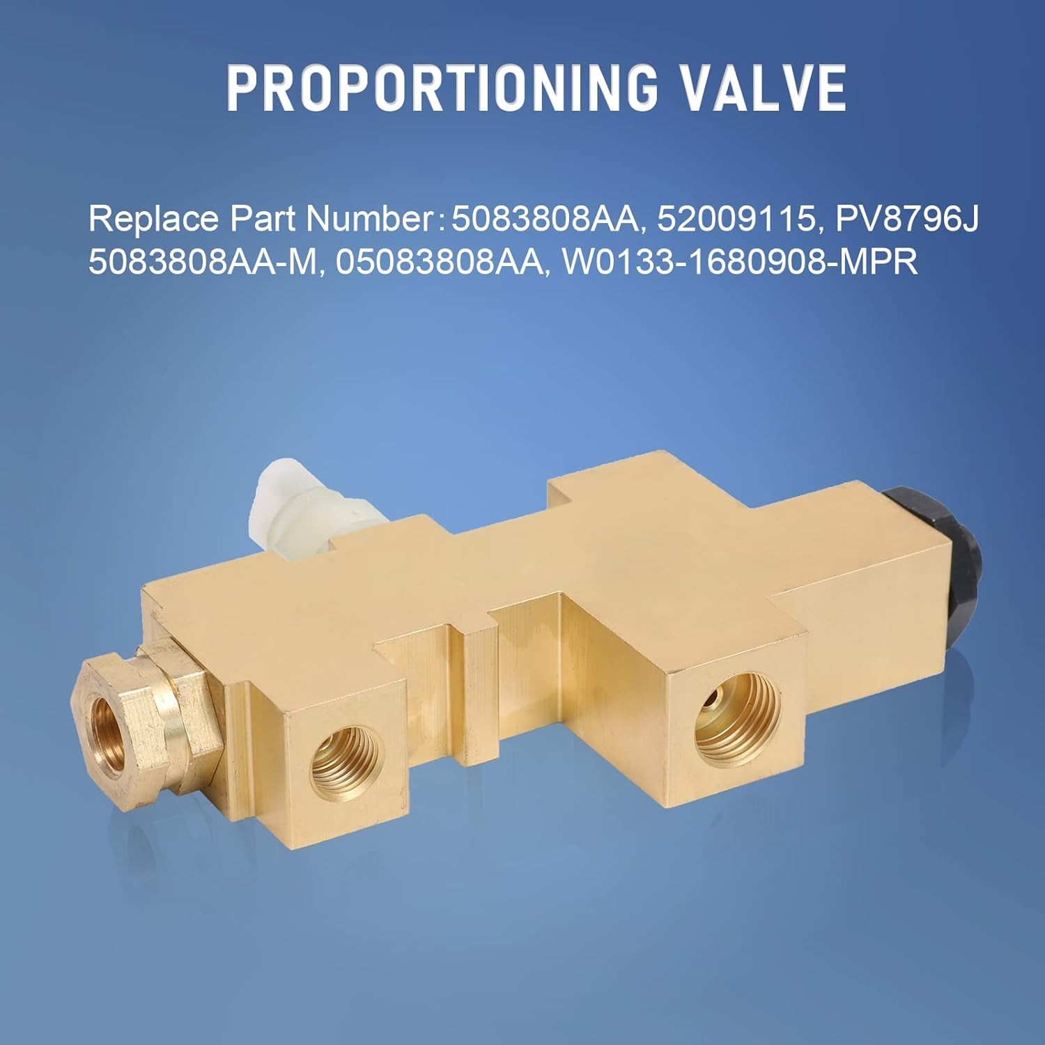 Brake Proportioning Valve replacement for Jeep Wrangler CJ XJ YJ Cherokee 1987-1