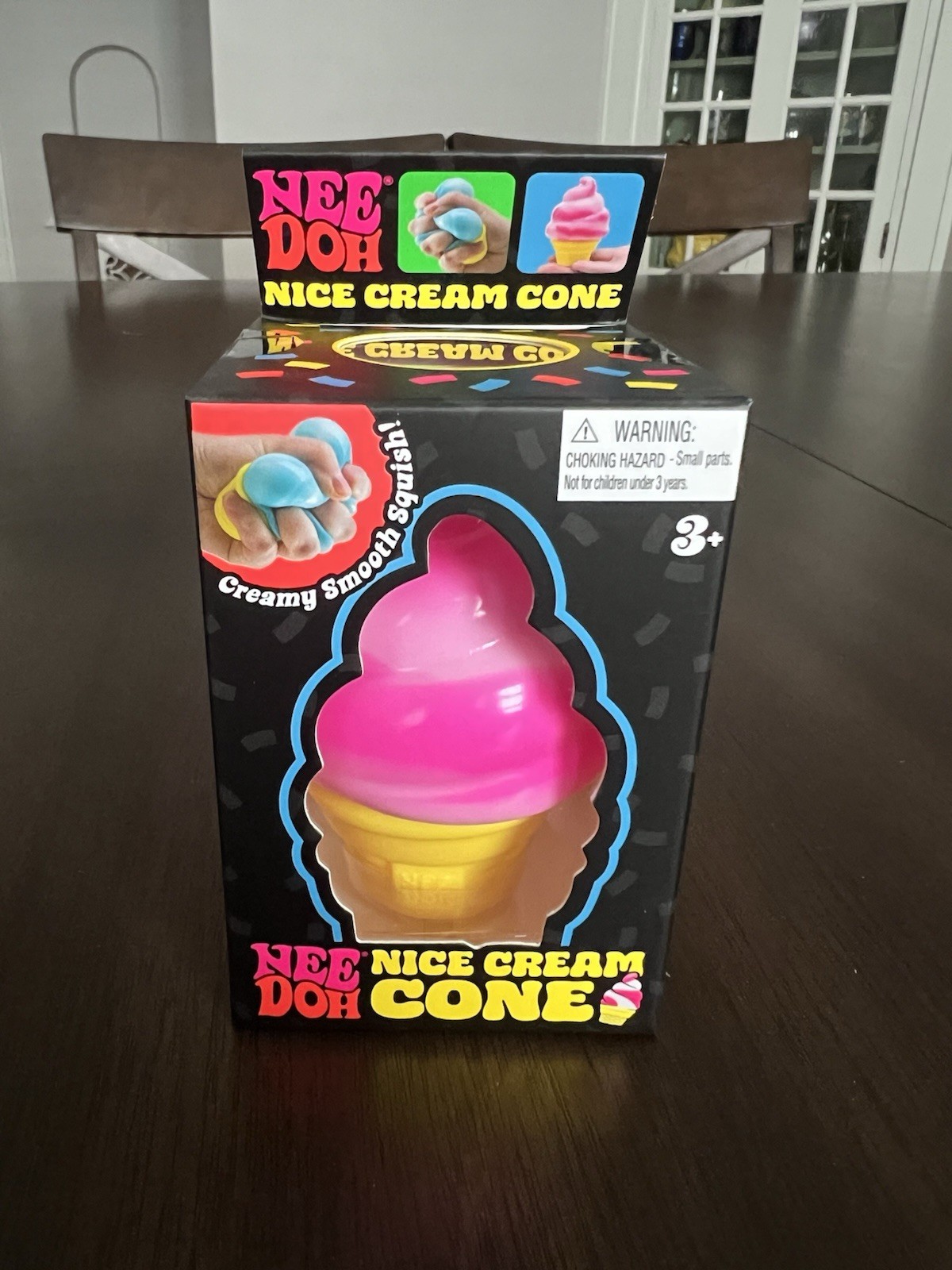 Pink NeeDoh Nee Doh Nice Cream Cone Authentic
