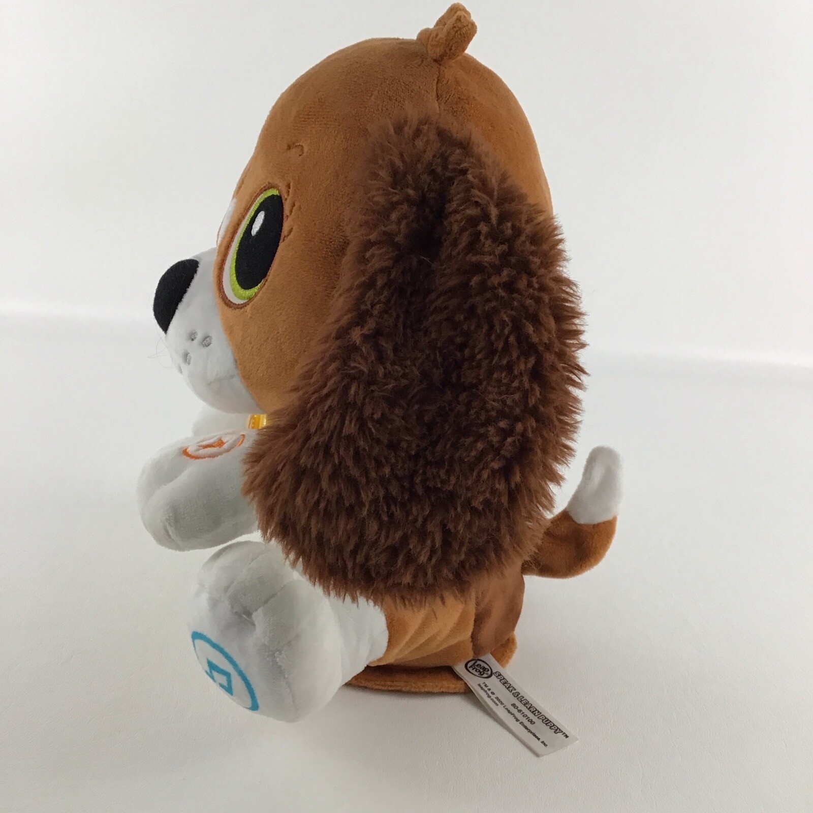 Leap Frog Speak & Learn Puppy Plush Stuffed Animal 10″ Interactive Talking Dog