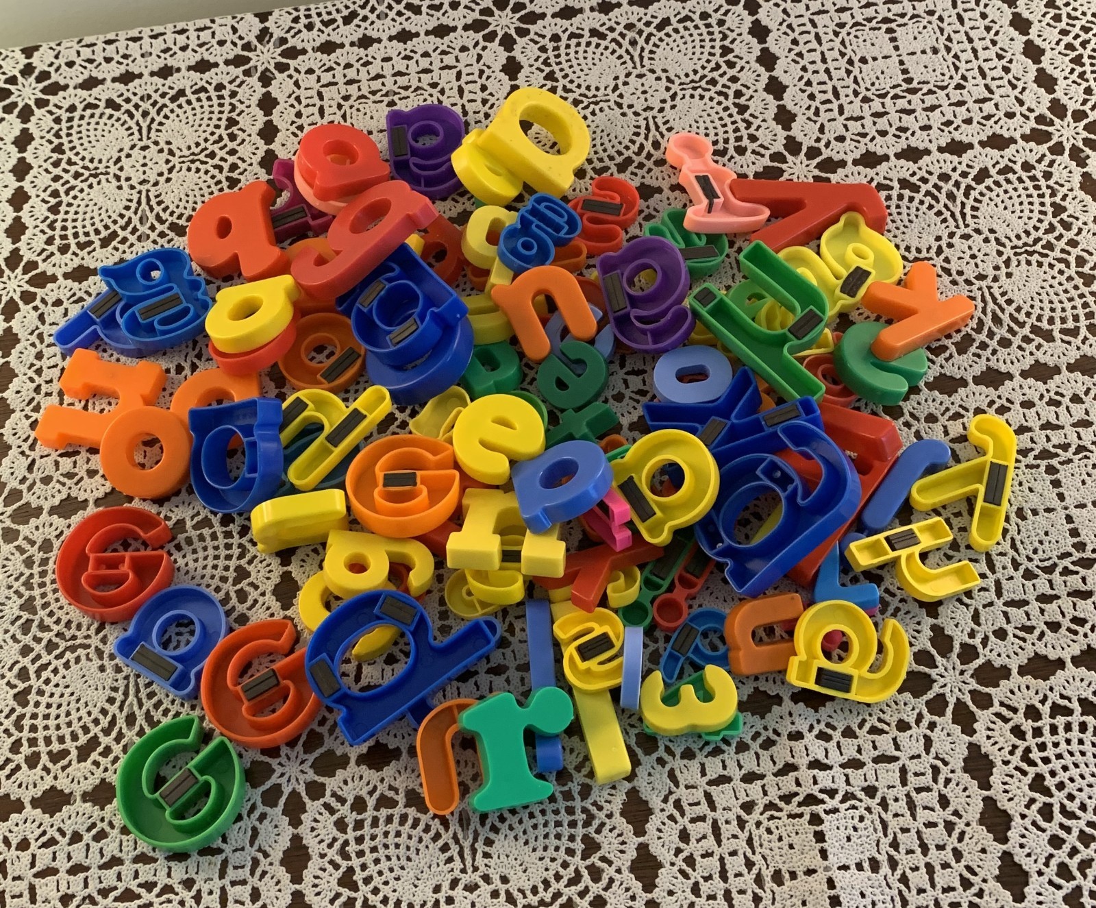 Magnetic Alphabet Letters Numbers Symbols 103 Pieces Learning Toy 1 to 2 Inch