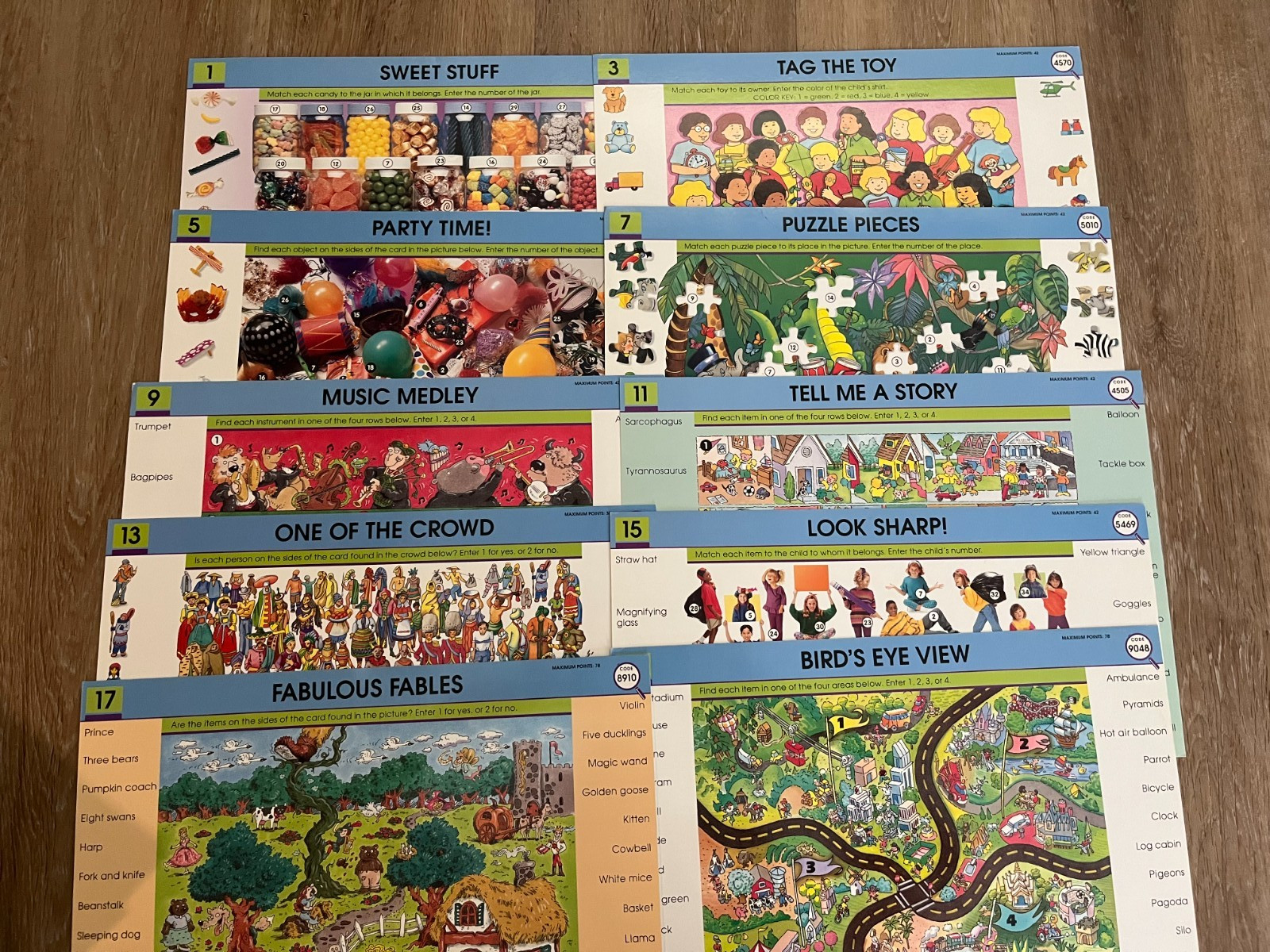 GeoSafari Electronic Learning Game Cards Lot of 4 Phonics Reading Eye Clue More