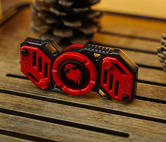 EDC Fidget Toys • Space Marines • Luminous Metal Alloy Fidget Spinner ADHD Tool