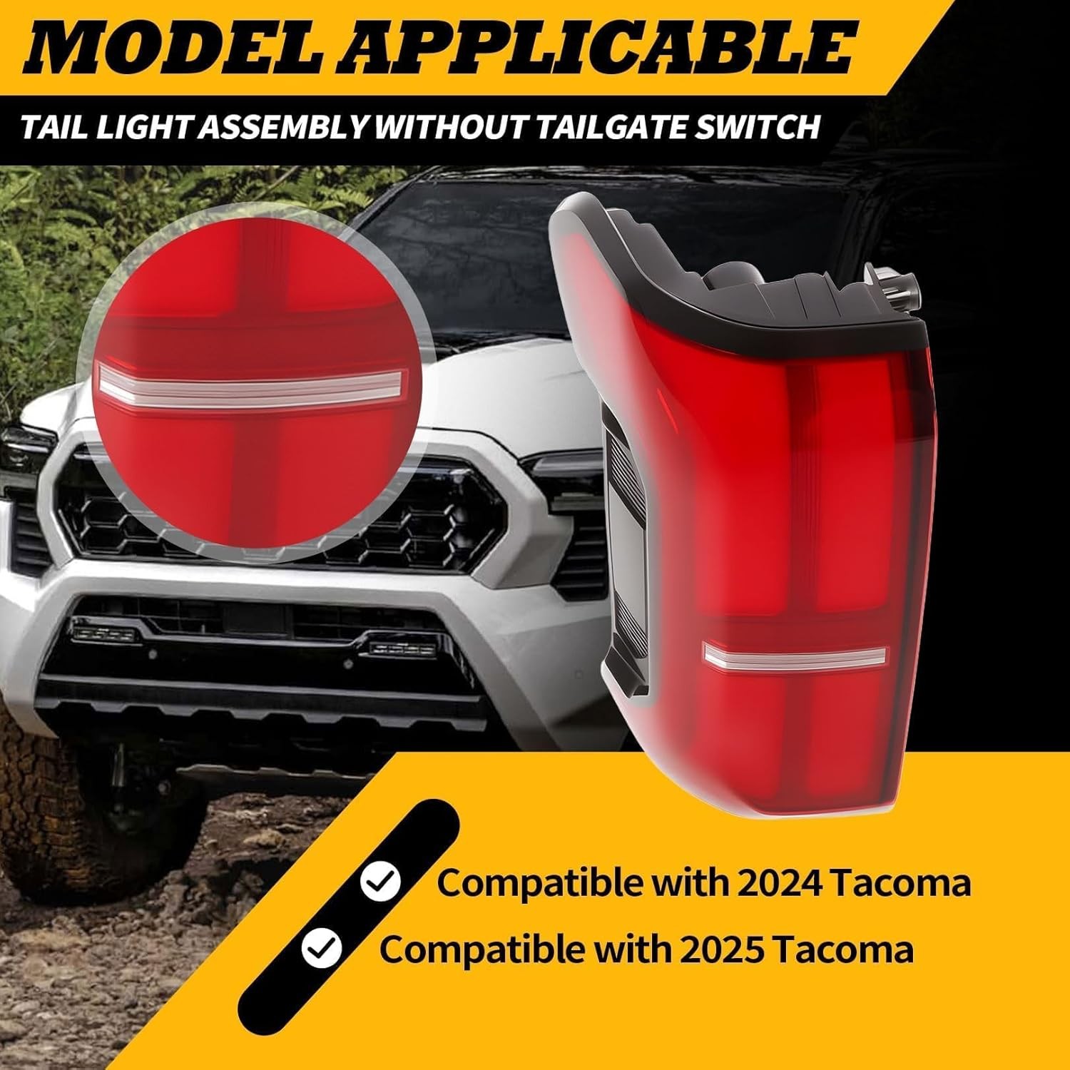 Pickup Truck Brake Tail Lamp Housing