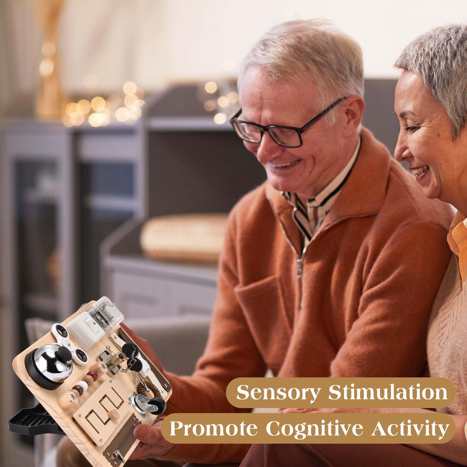 Dementia Activities for Seniors-Fidget 3.81 cm (H) x ? (L) x ? (W), Nature