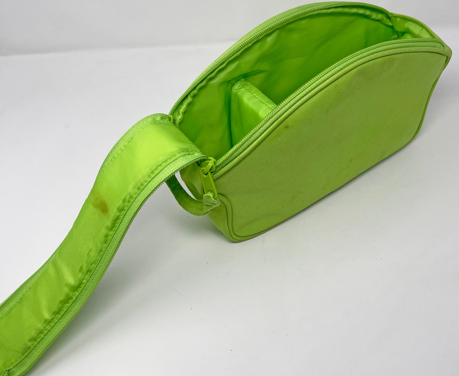 Leapfrog Tag Junior Storage Case Bag Green Zip with Tag Reader Used Works