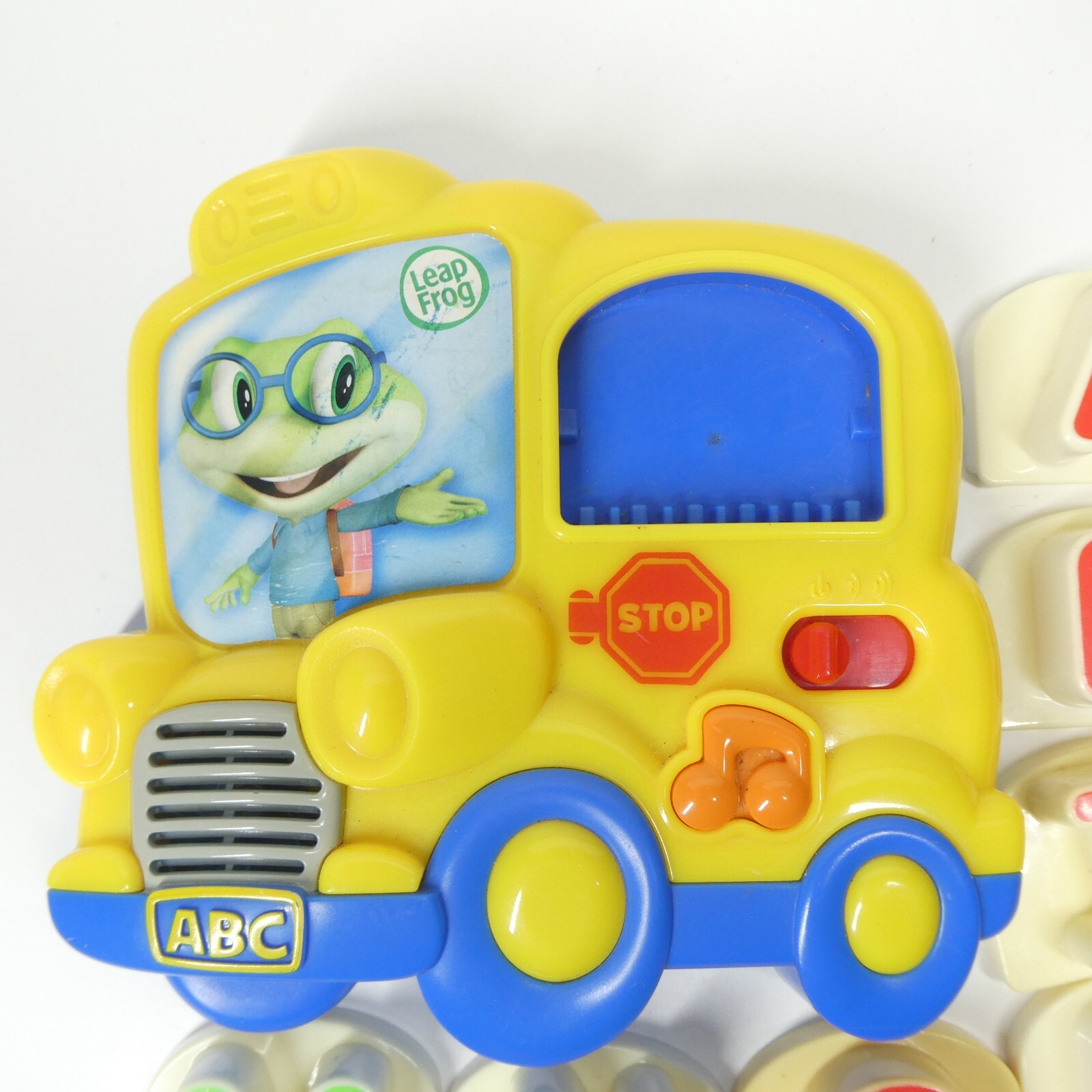 Leap Frog Fridge Phonics Bus Alphabet Magnets Complete Set TESTED WORKS Leapfrog