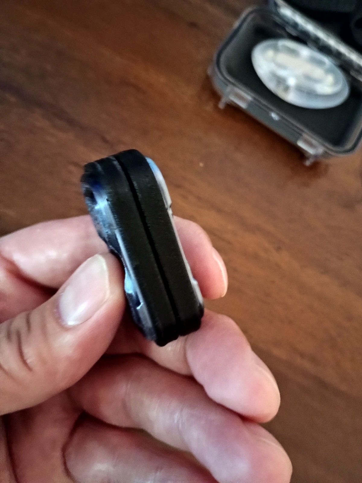 Fidget Slider Metal Trackless EDC Stress Relief Push Card for ADHD