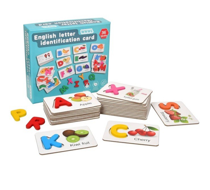 Alphabet Puzzle Card for Toddlers 3-5 Years,ABC Montessori Educational Toys G…