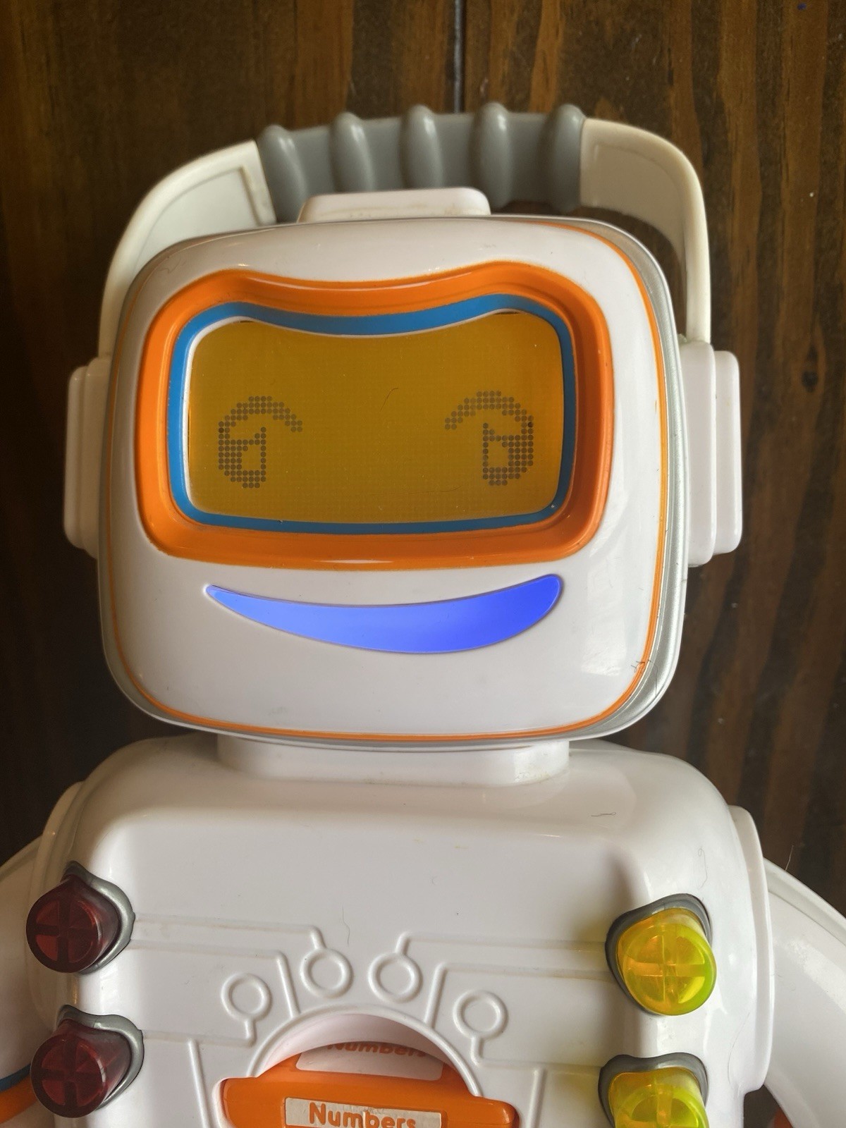 ALPHIE Playskool Learning Electronic Talking ROBOT 2009 Works! Math Card