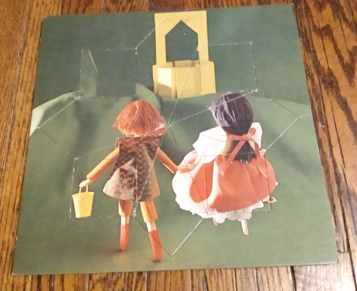 Vtg 1967 Toddler’s Education Inc Your Baby Can Read Mother Goose Game Puzzles