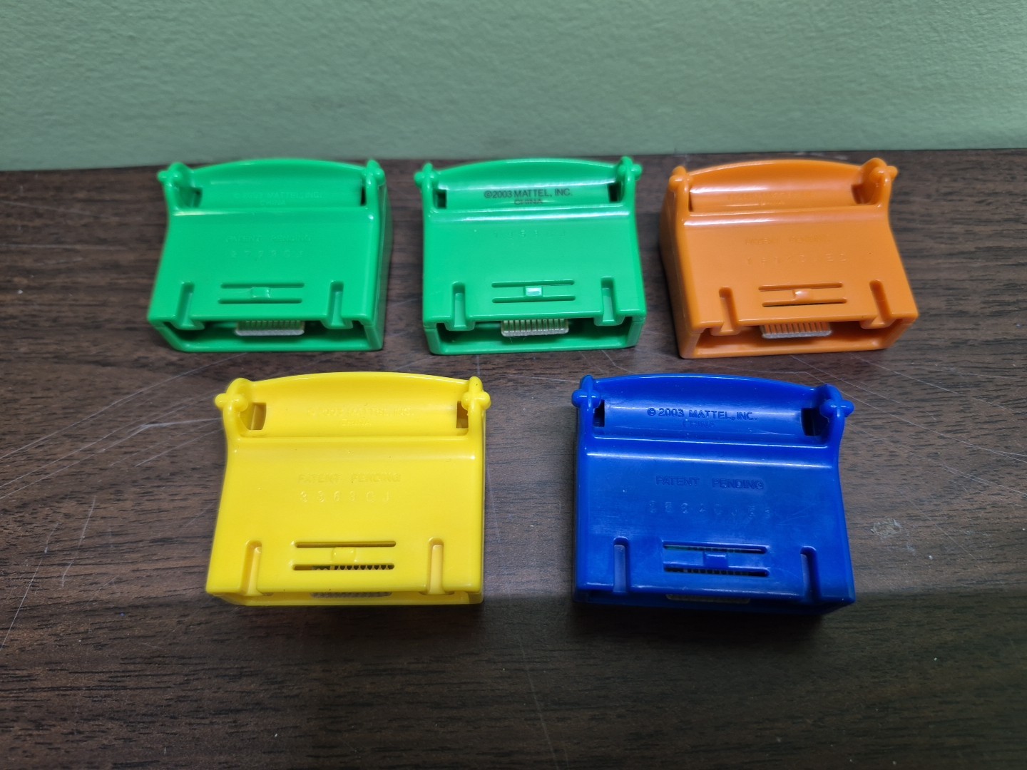 Fisher Price Power Touch Learning System Lot of 5 Game Cartridges Read Preowned