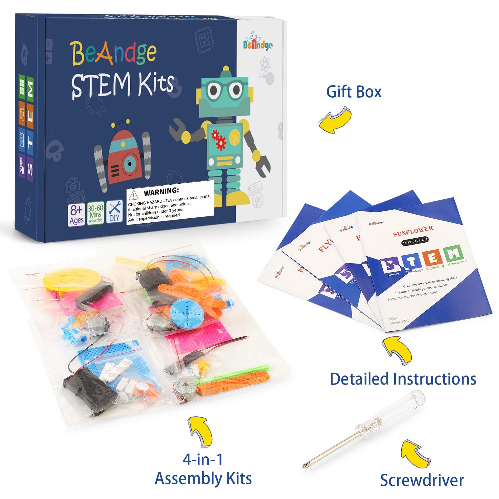 STEM Toys for Girls Age 8-12, Kids Electronic Building Engineering Craft Kits…