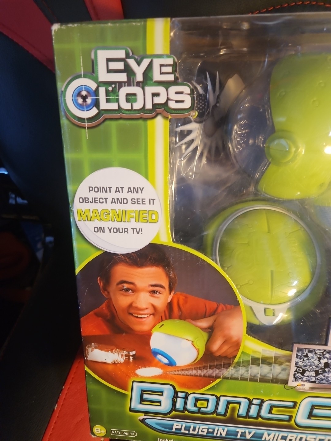 Eye Clops Bionic Eye Plug-in TV Microscope toy JAKKS Pacific New 2007