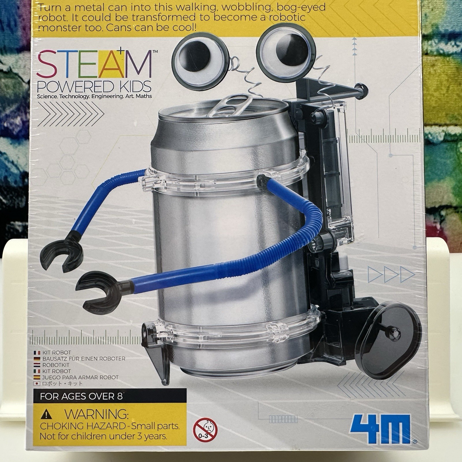 Kidz Robotix Green Science 4M STEAM Building Kits Learn Homeschool Science 3 NEW