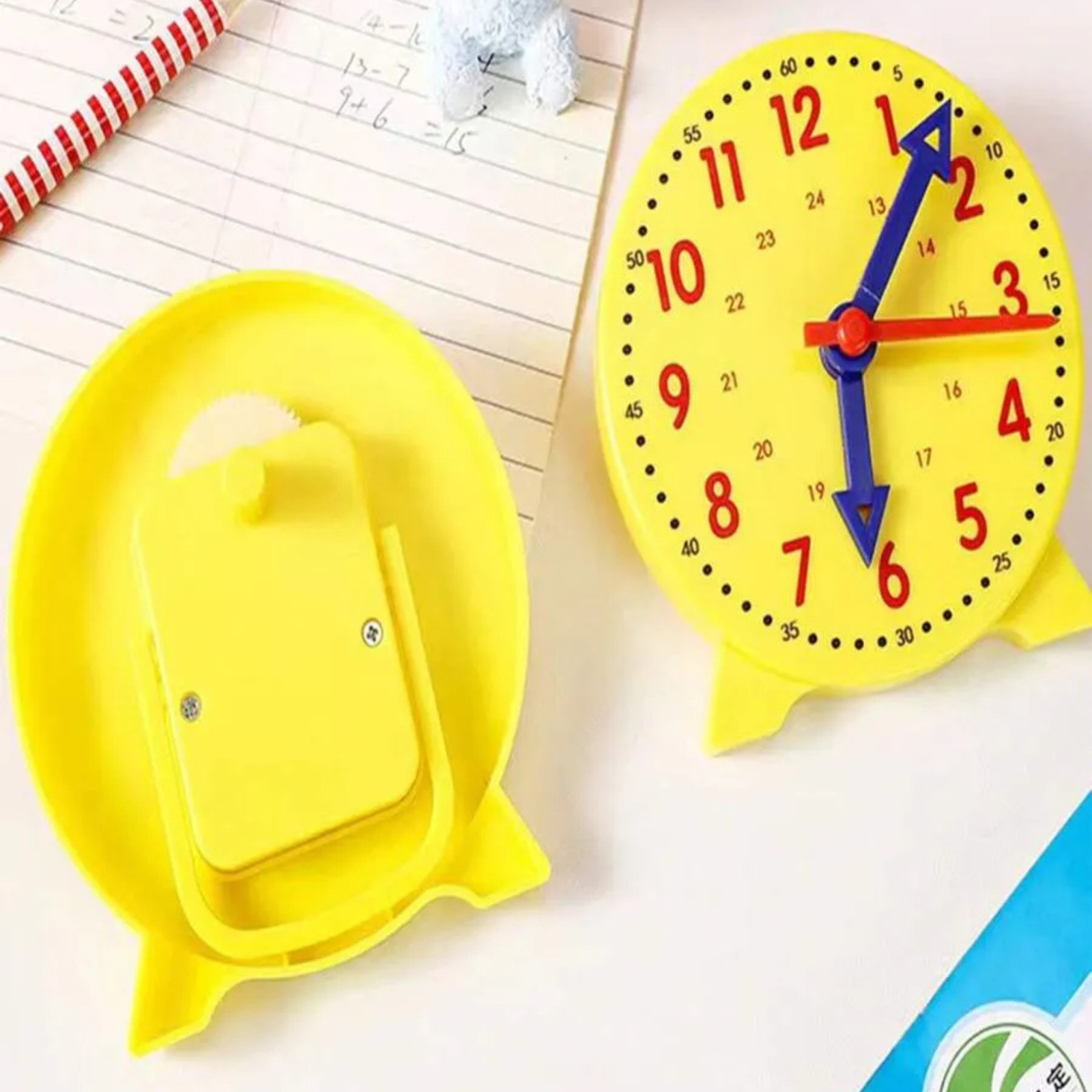 Clock for Teaching Time Learning Resources Time Activity Home & School Supplies