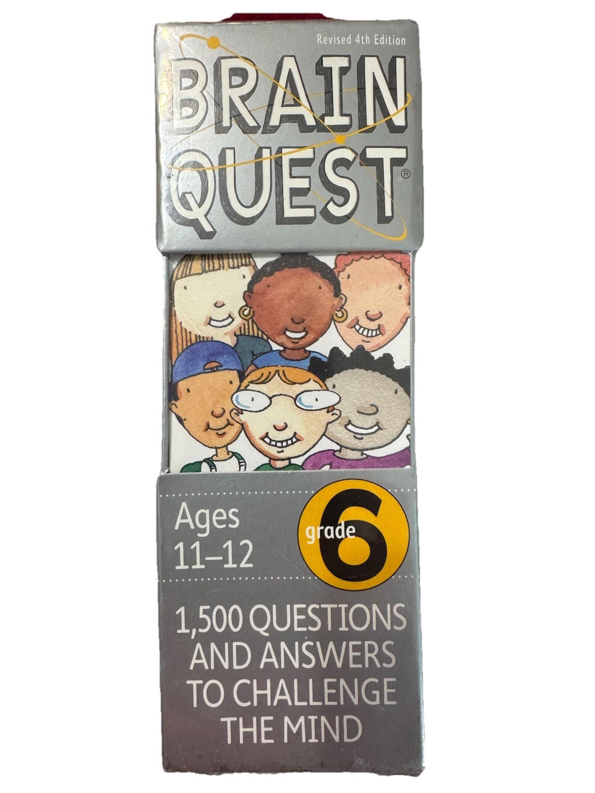 Brain Quest Grade 6 Ages 11–12 Revised 4th Ed 1,500 Q&A Educational Cards
