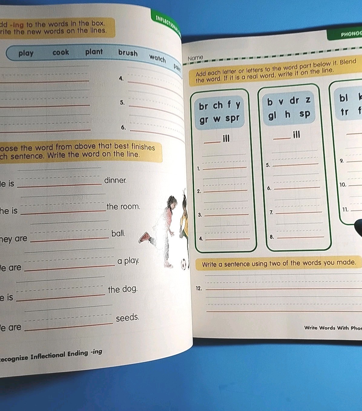 Scholastic Phonics Workbooks K – 2nd Grade LOT 2 Paperback Both NEW