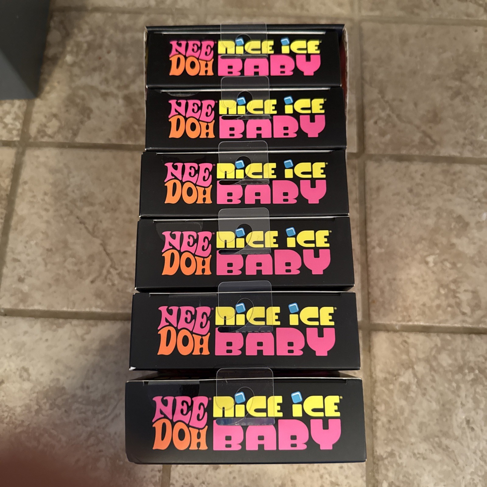 Lot of 6 – BRAND NEW ~ SEALED Needoh Nice Ice Baby Bundles (Mini Nice Cubes)