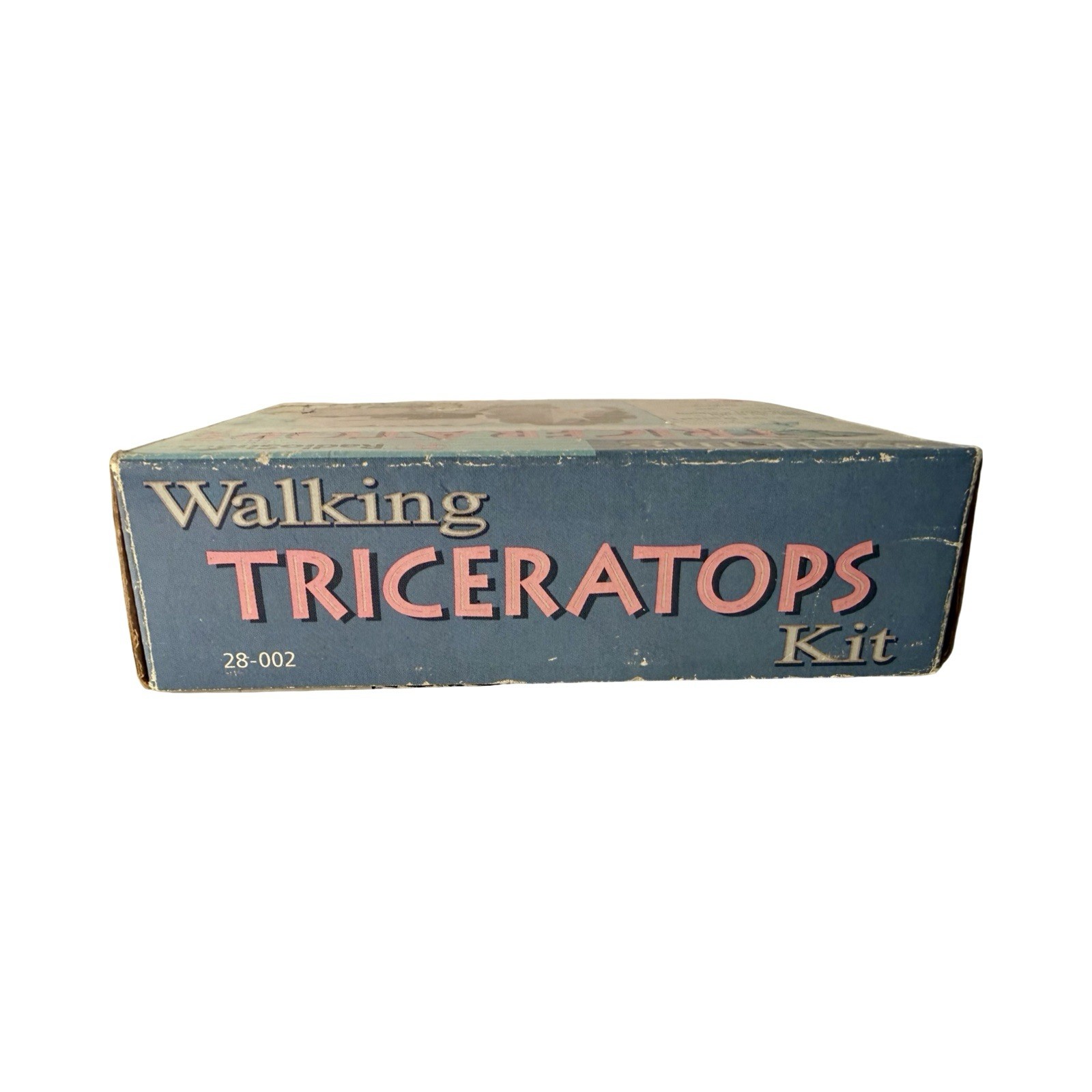 Vintage 1999 RadioShack Walking Triceratops Kit 28-002 NIB Wooden Dinosaur Toy