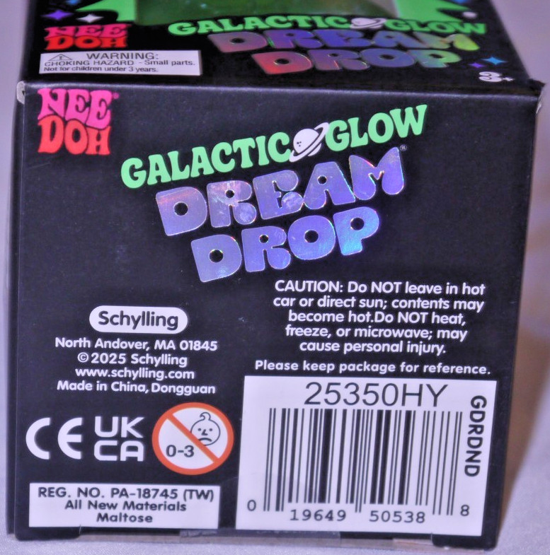 NEEDOH Galactic Glow Dream Drop Green Glows in the Dark Brand New Ready To Ship