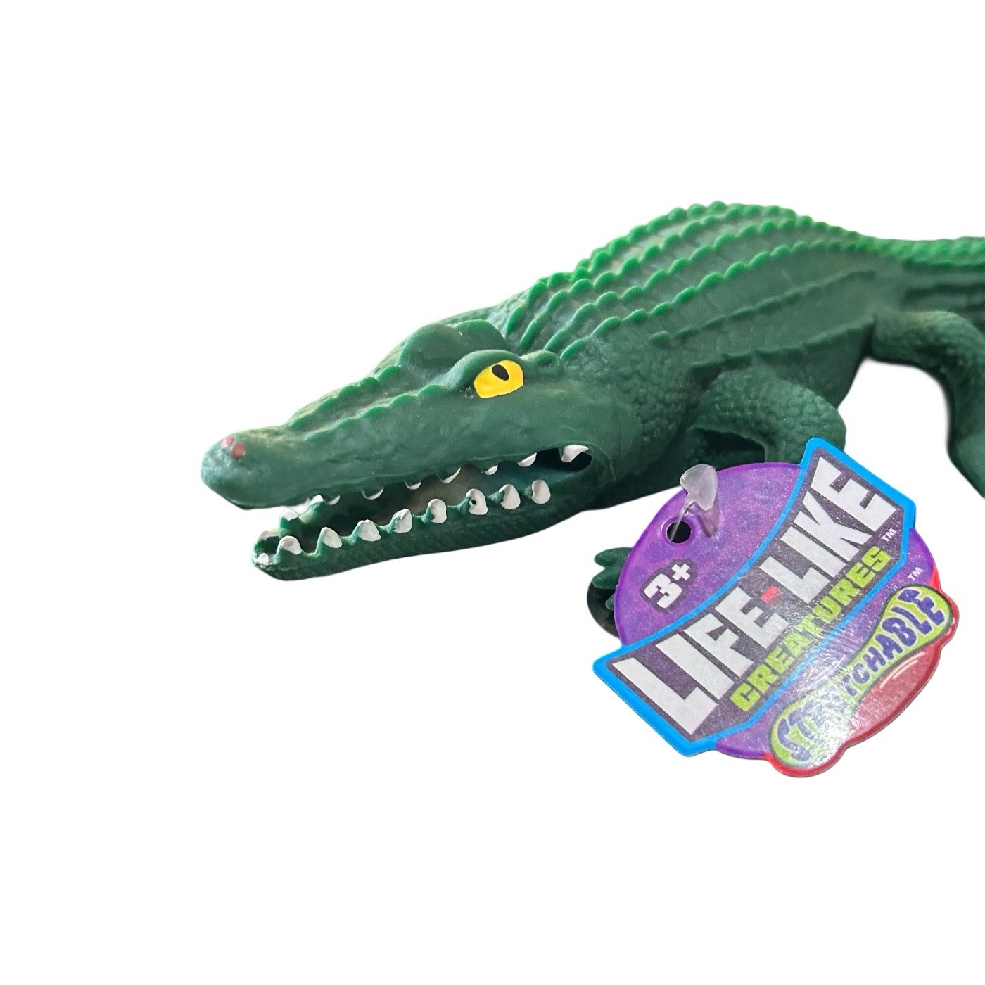 JA-RU Life Like Realistic 11” Alligator Jiggly Stretchy Sensory Tactile Toy New