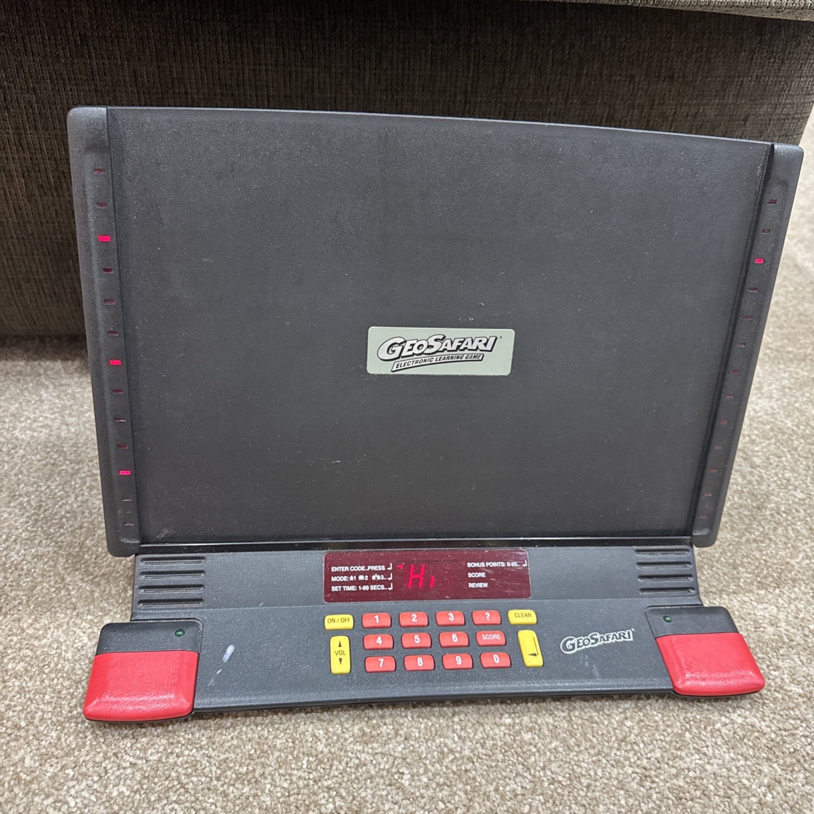 GeoSafari Electronic Learning Fun education games video school Model EI-8865