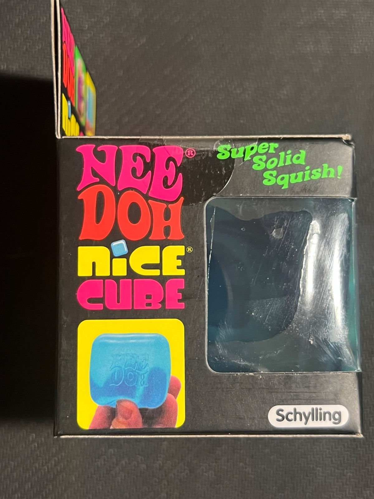 Nee Doh Nice Cube ( Blue ) Authentic