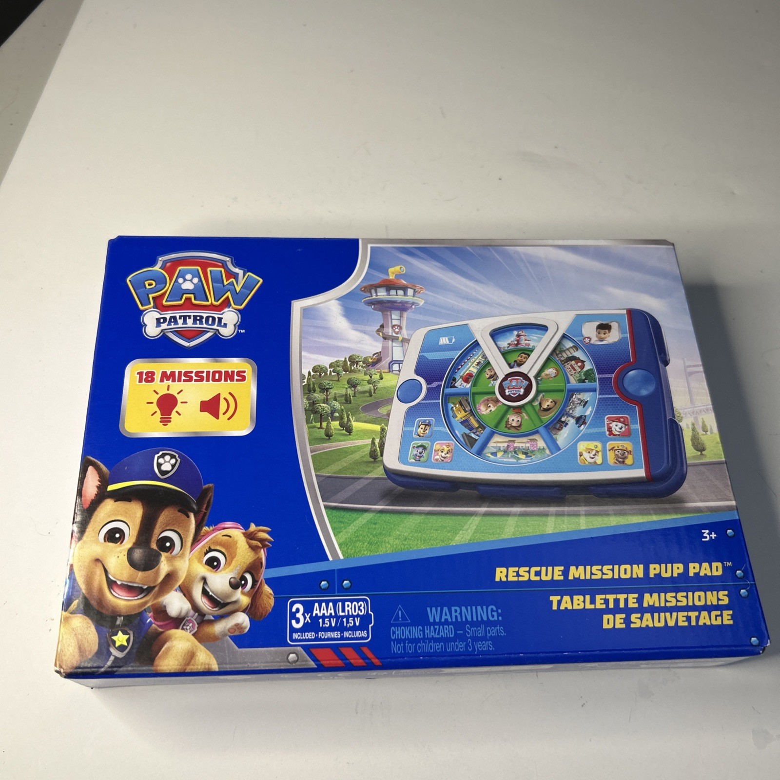 NEW Paw Patrol Academy Rescue 18 Mission Pup Pad Brand New Sealed Ages 3+