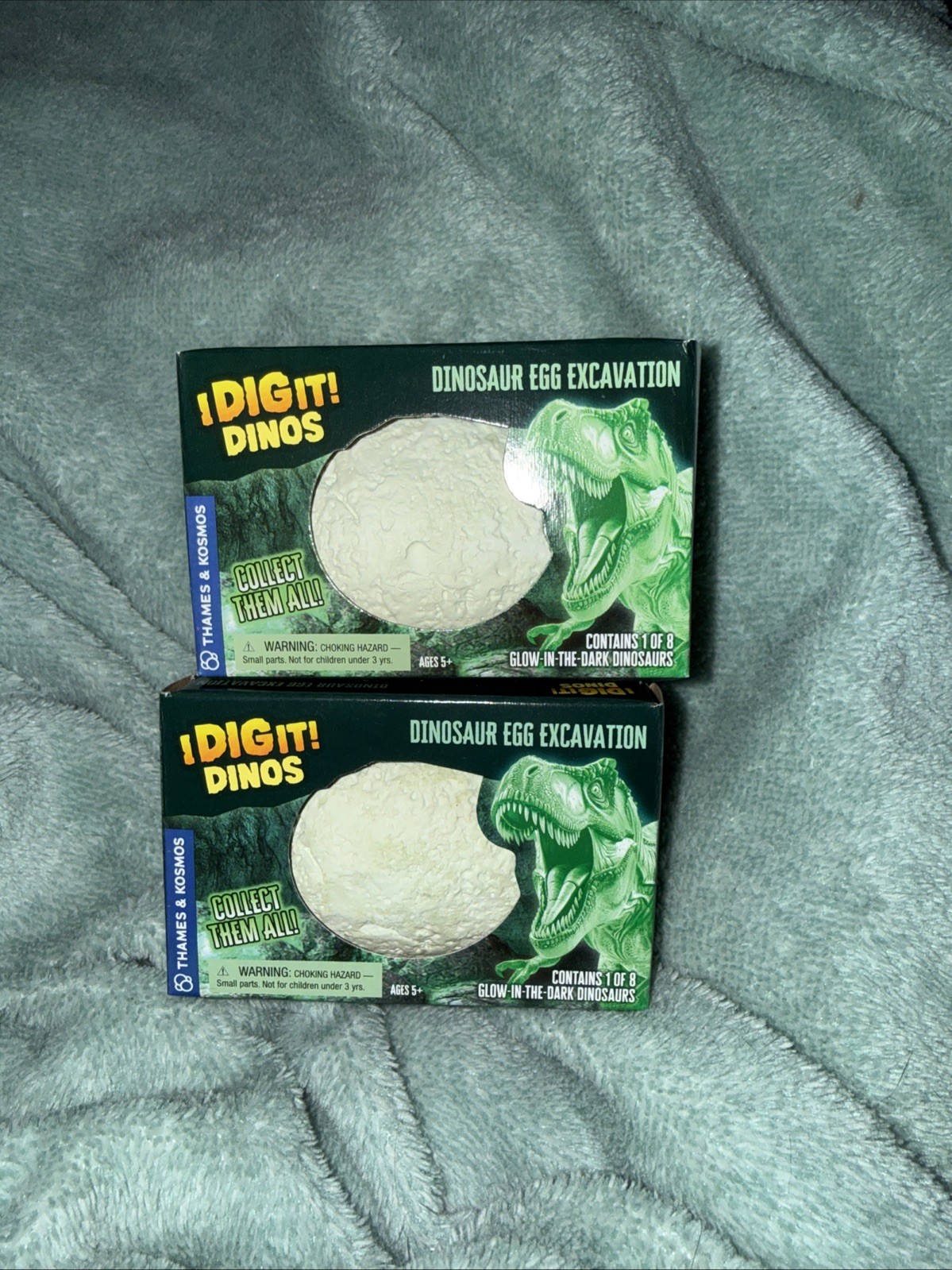 Set of 4 I Dig It! Dinosaur Eggs Excavation Dino Thames & Kosmos 2 Pk