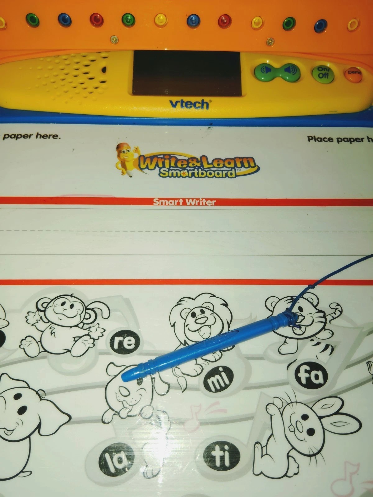 🦄Vtech / Kids Talking Write & Learn Press ‘n Learn 16″L X12″W Smartboard!