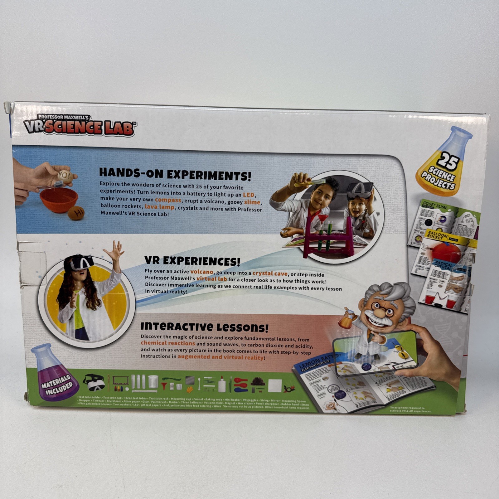 Professor Maxwell’s VR Science Lab Virtual Reality Lessons (Complete)