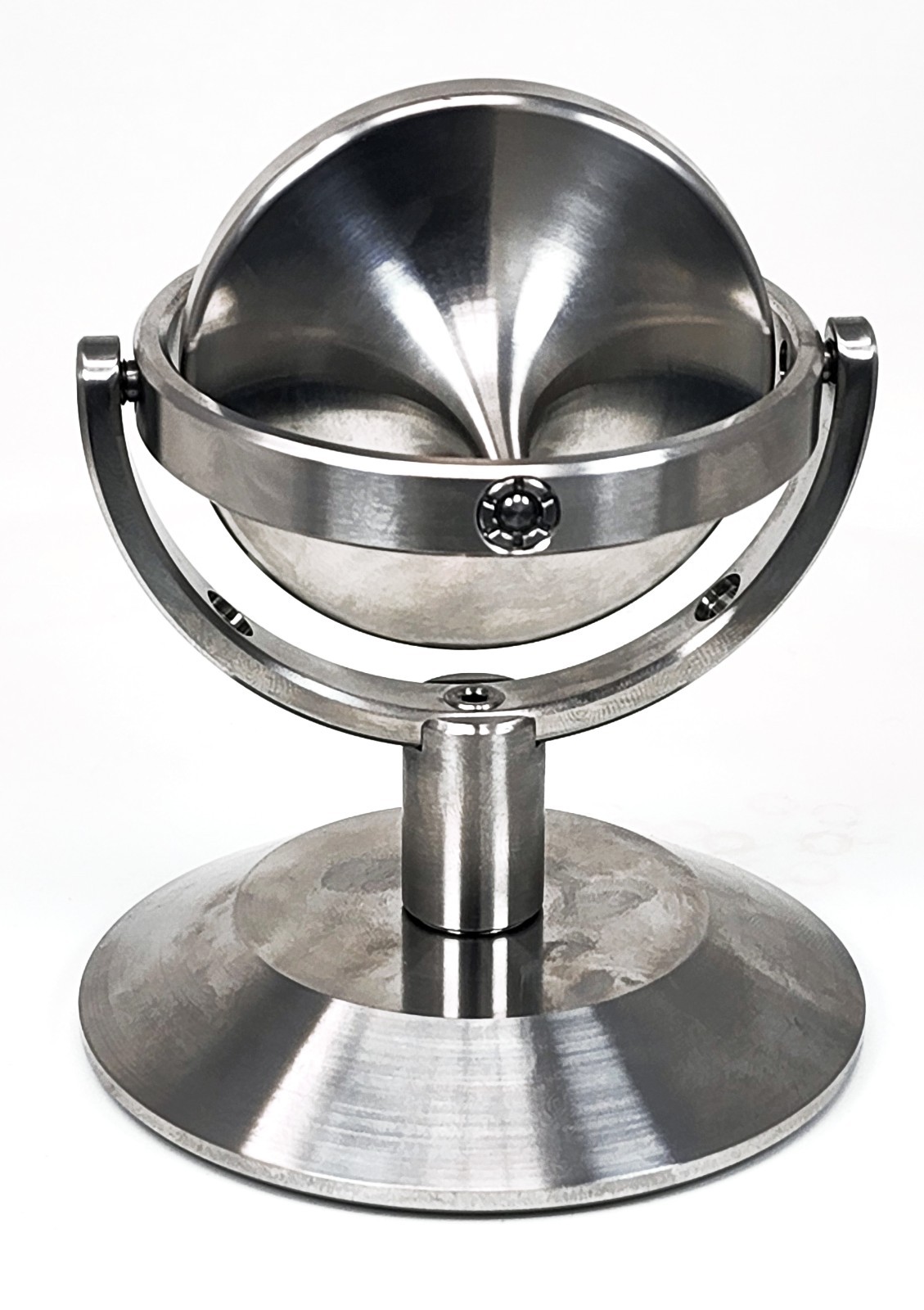 Scientific Tabletop Gyroscope, CNC Stainless Steel for STEM Educational Physics