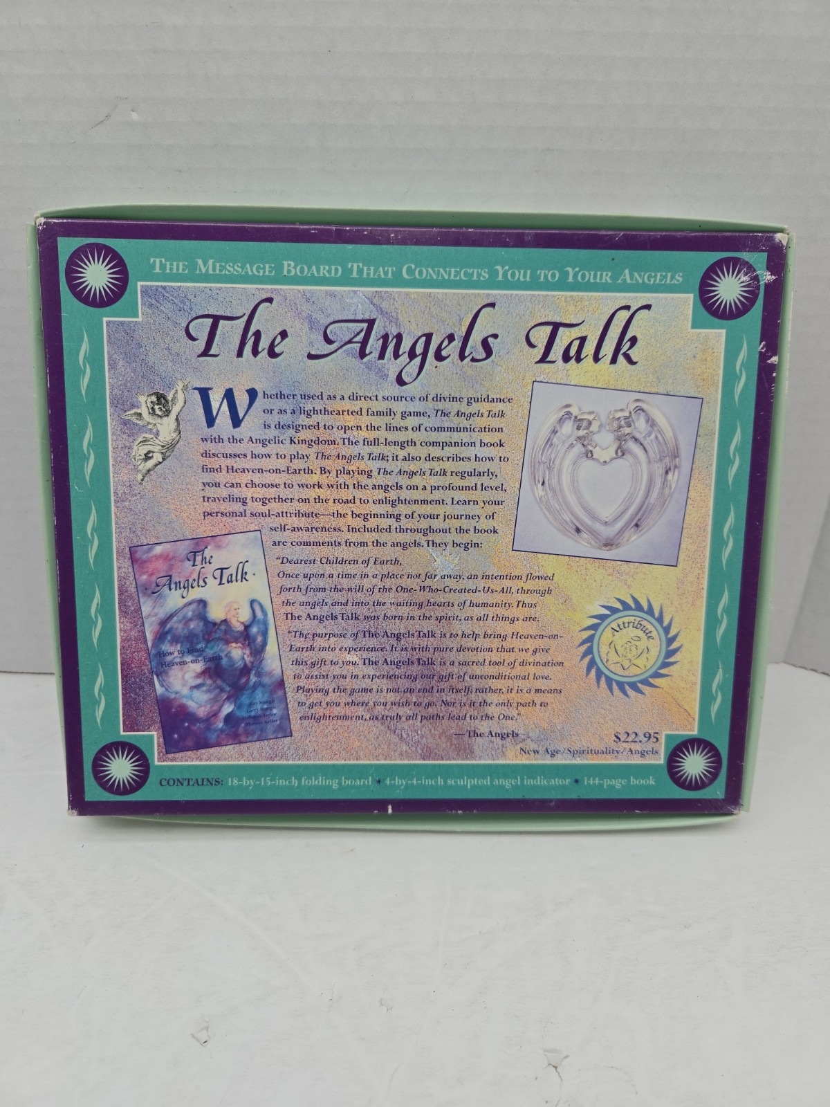 The Angels Talk Message Board Game Kay Larry Sturgis Spiritual Healing Complete