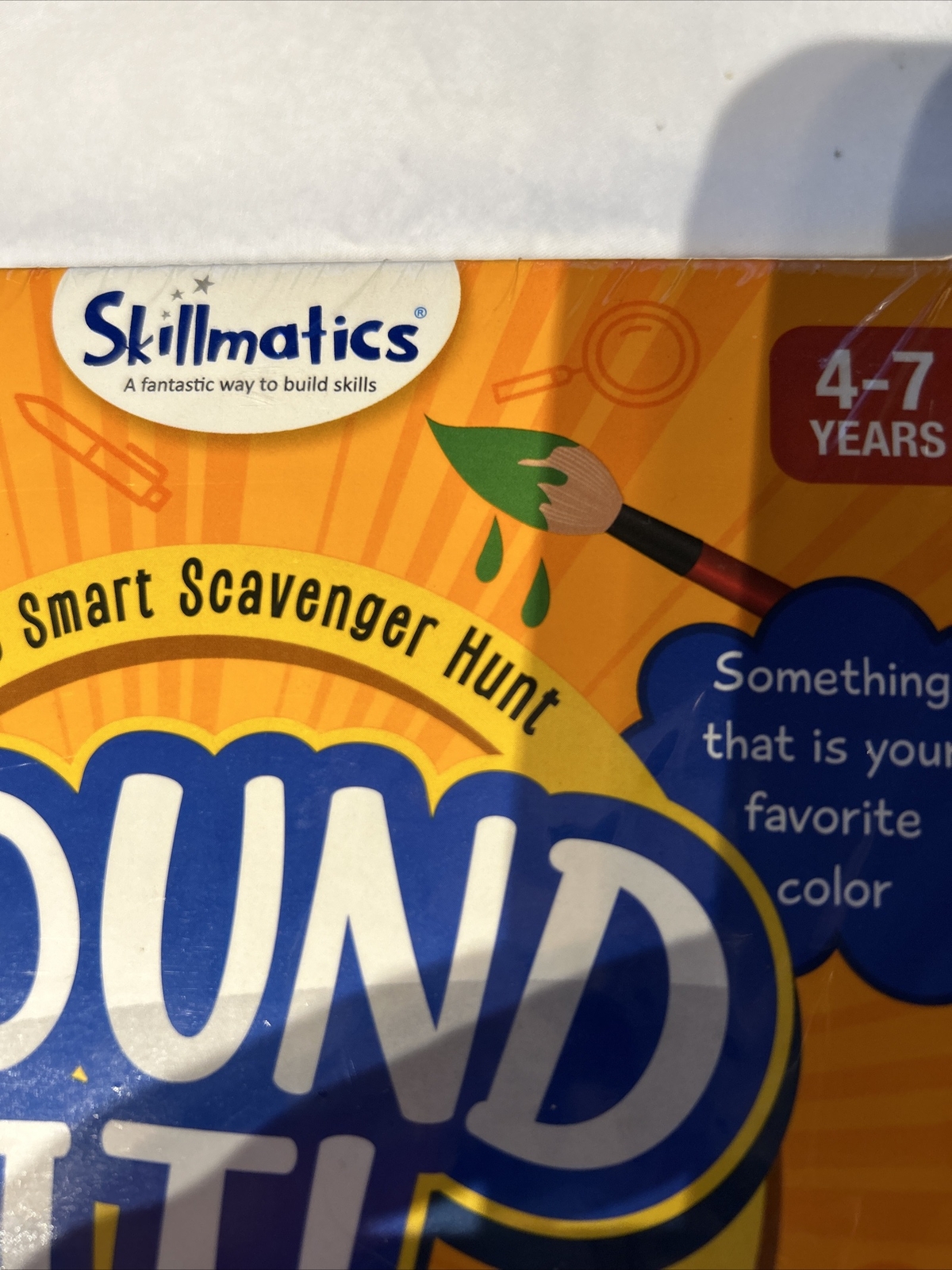 Skillmatics Card Game Found It Indoor The Smart Scavenger Hunt 4-7 Kids Sealed