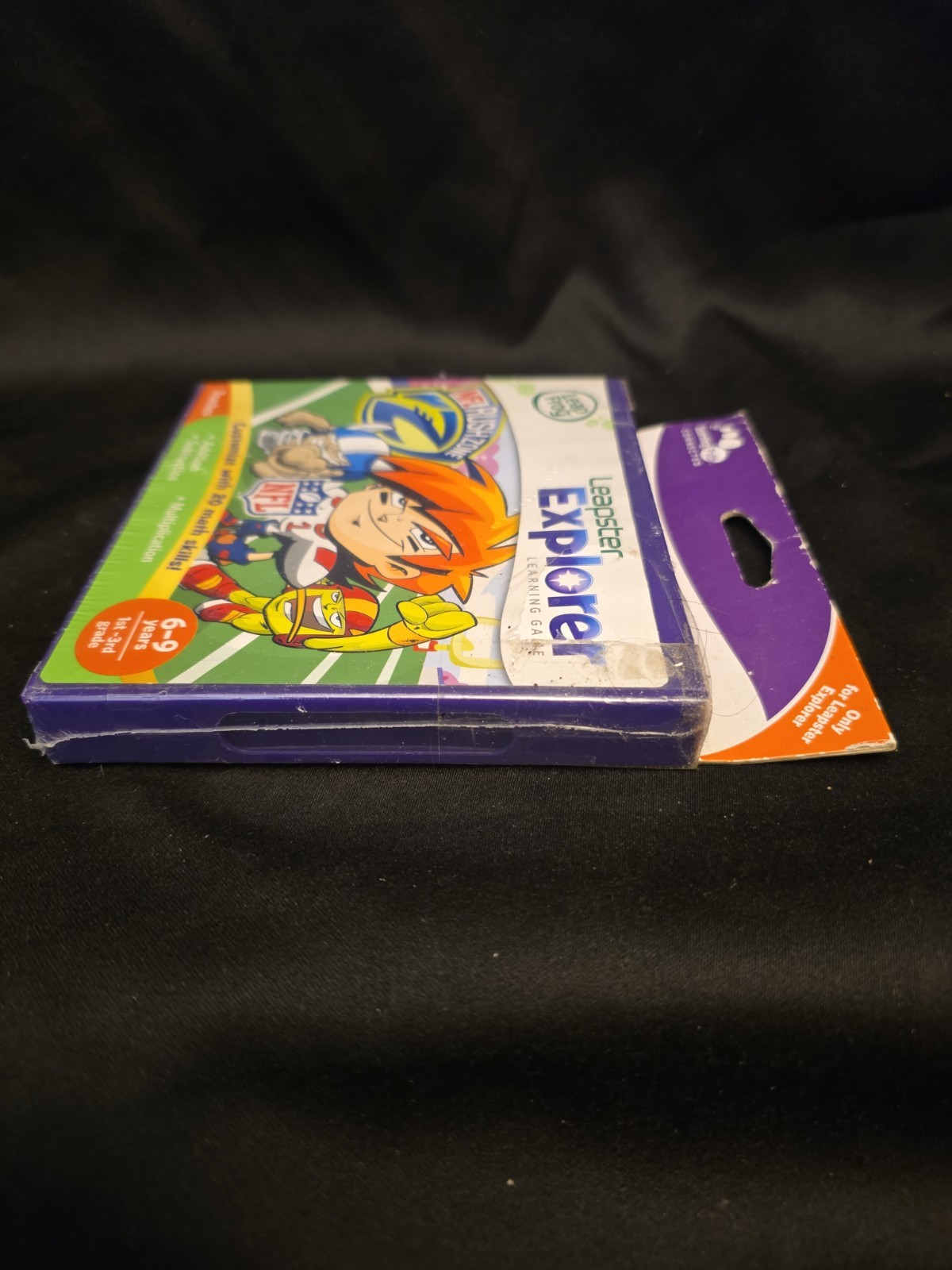 Leapfrog Leapster Explorer NFL Rush Zone Game Cartridge 1st-3rd Grade Ages 6-9