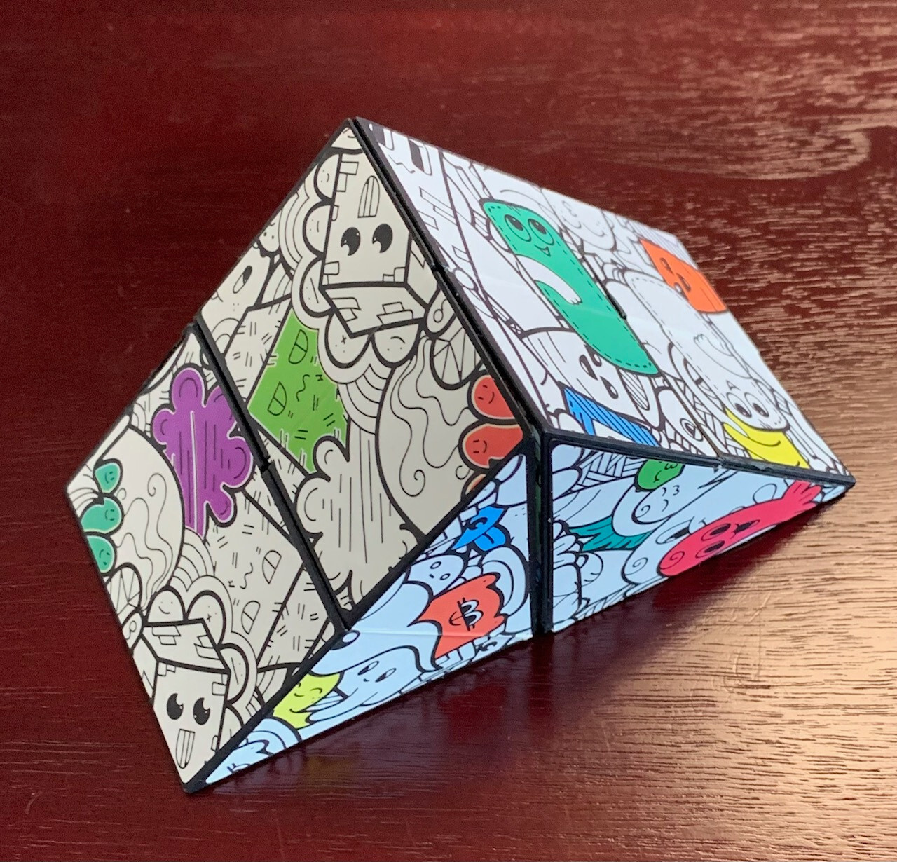 Perfect Stocking Stuffer-Fidgebo Shape Shifting Cube Toy