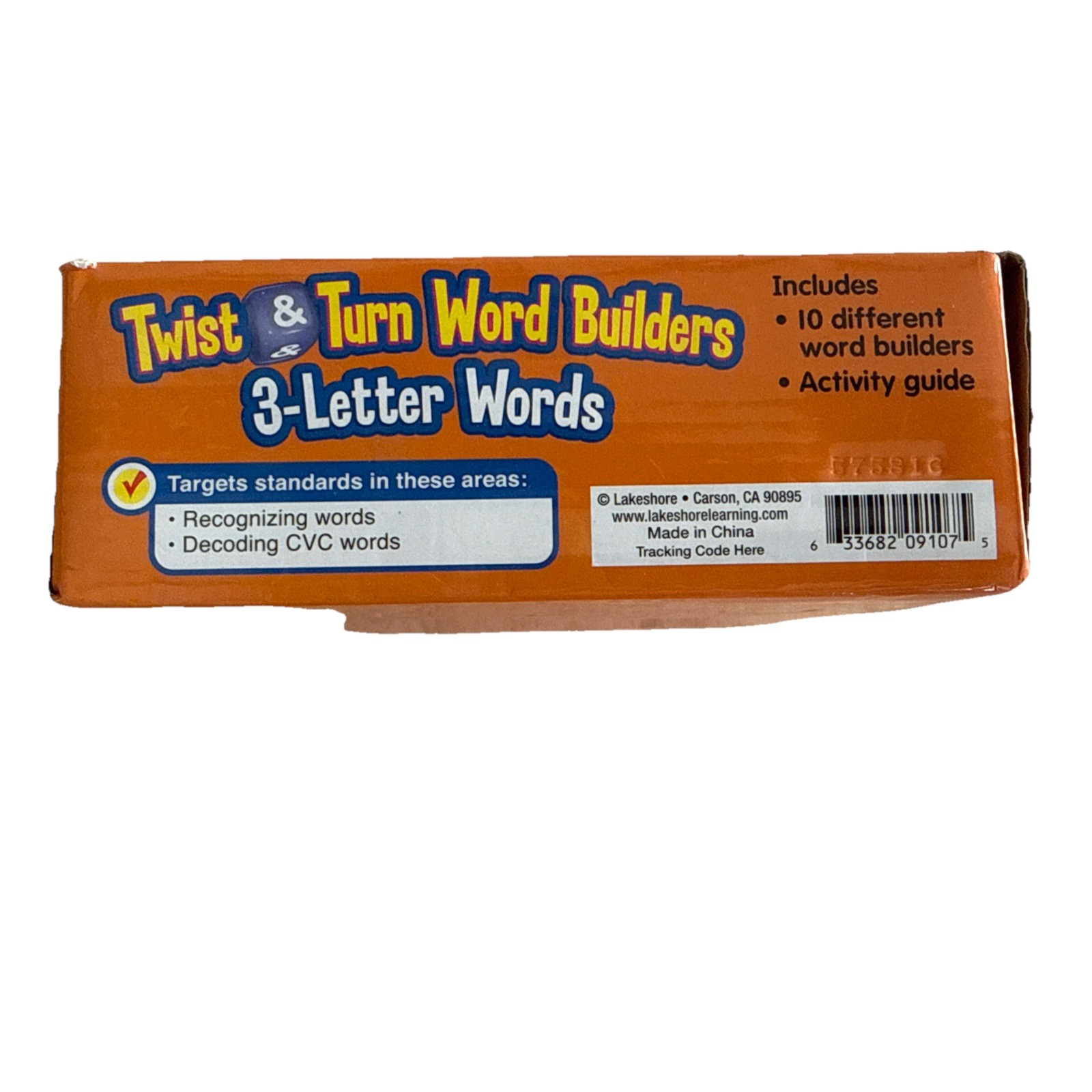 Lakeshore Learning Toys Twist & Turn Word Builders 3 letter words