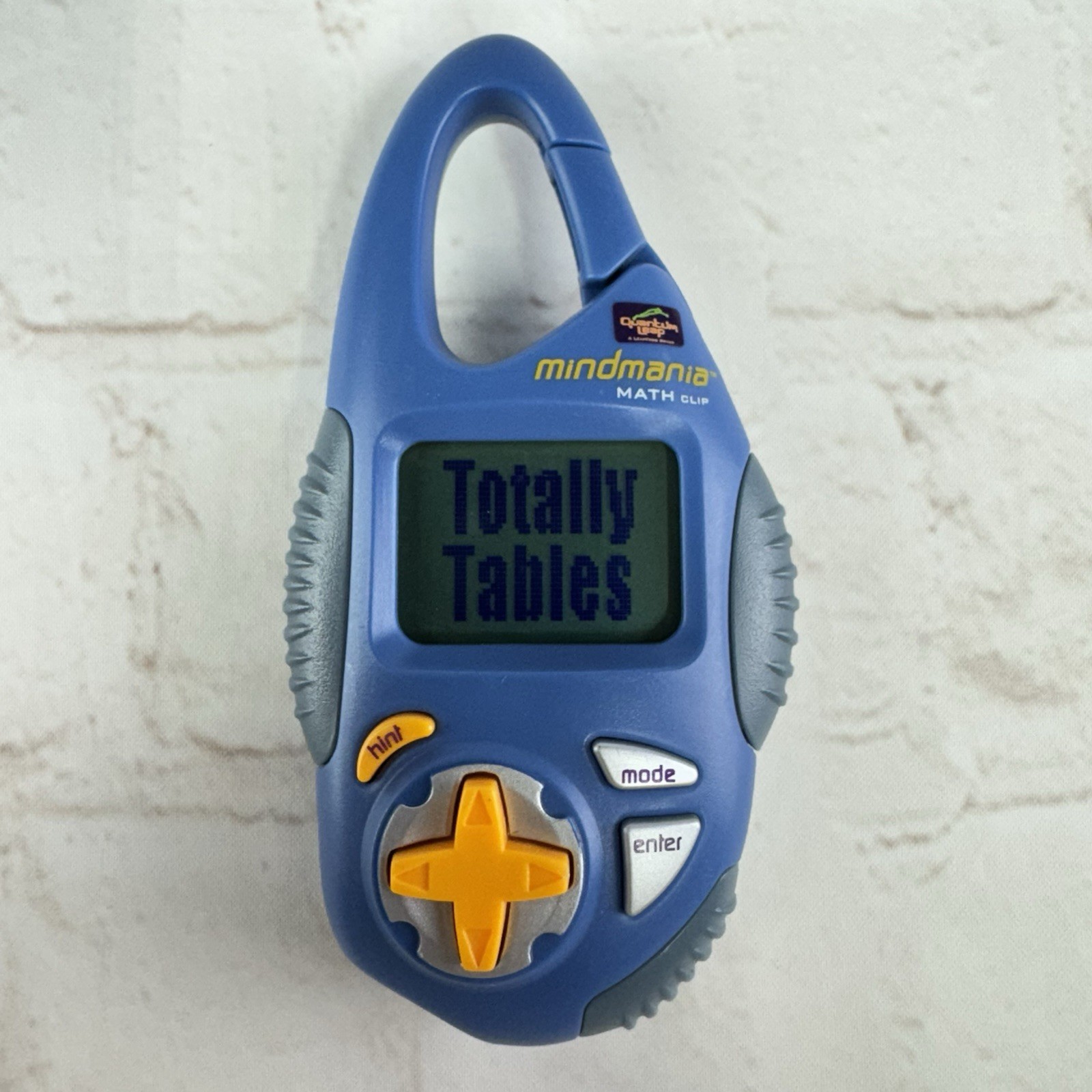 2003 Leapfrog Mind Mania Math Clip Learning Brain Activity Quantum – Works Great