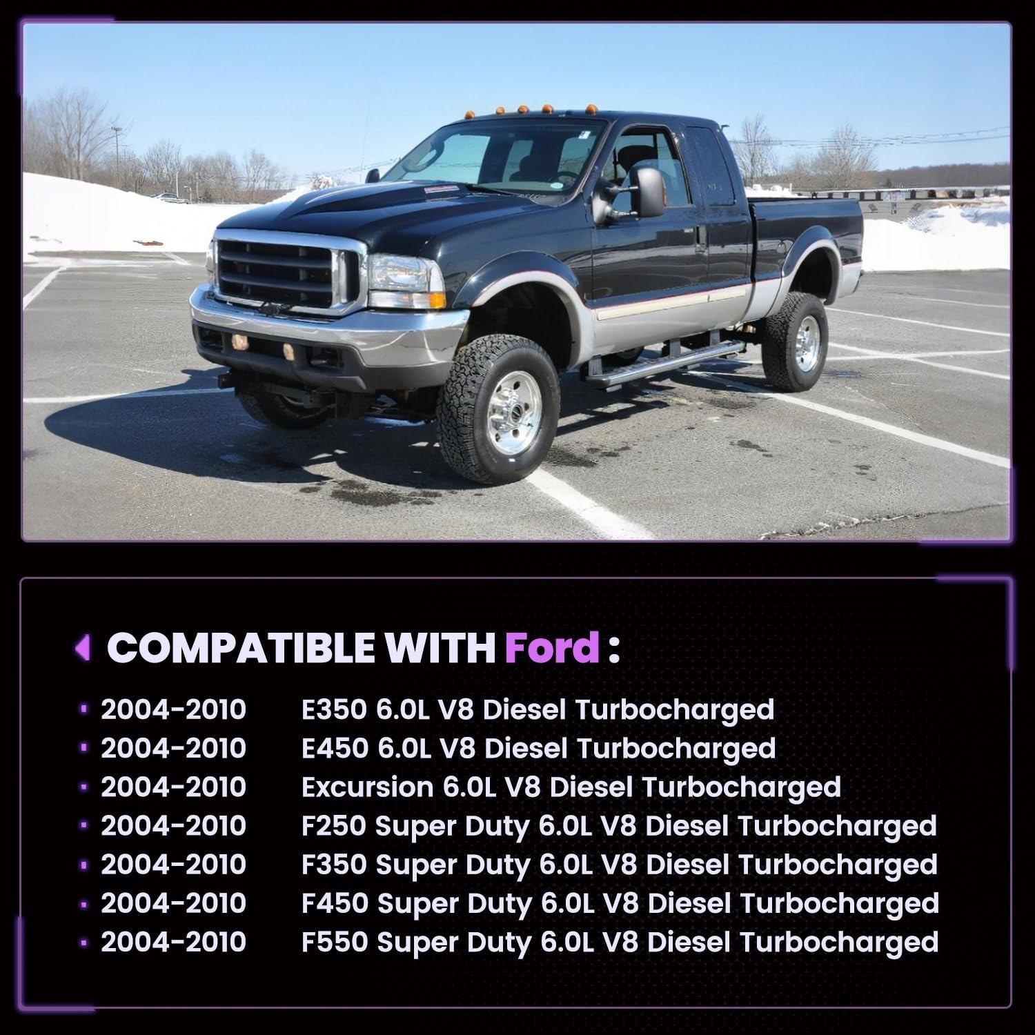 Upgrade 6.0 IPR Valve & ICP Control Sensor Kit for F250 F350 E350 Super Duty